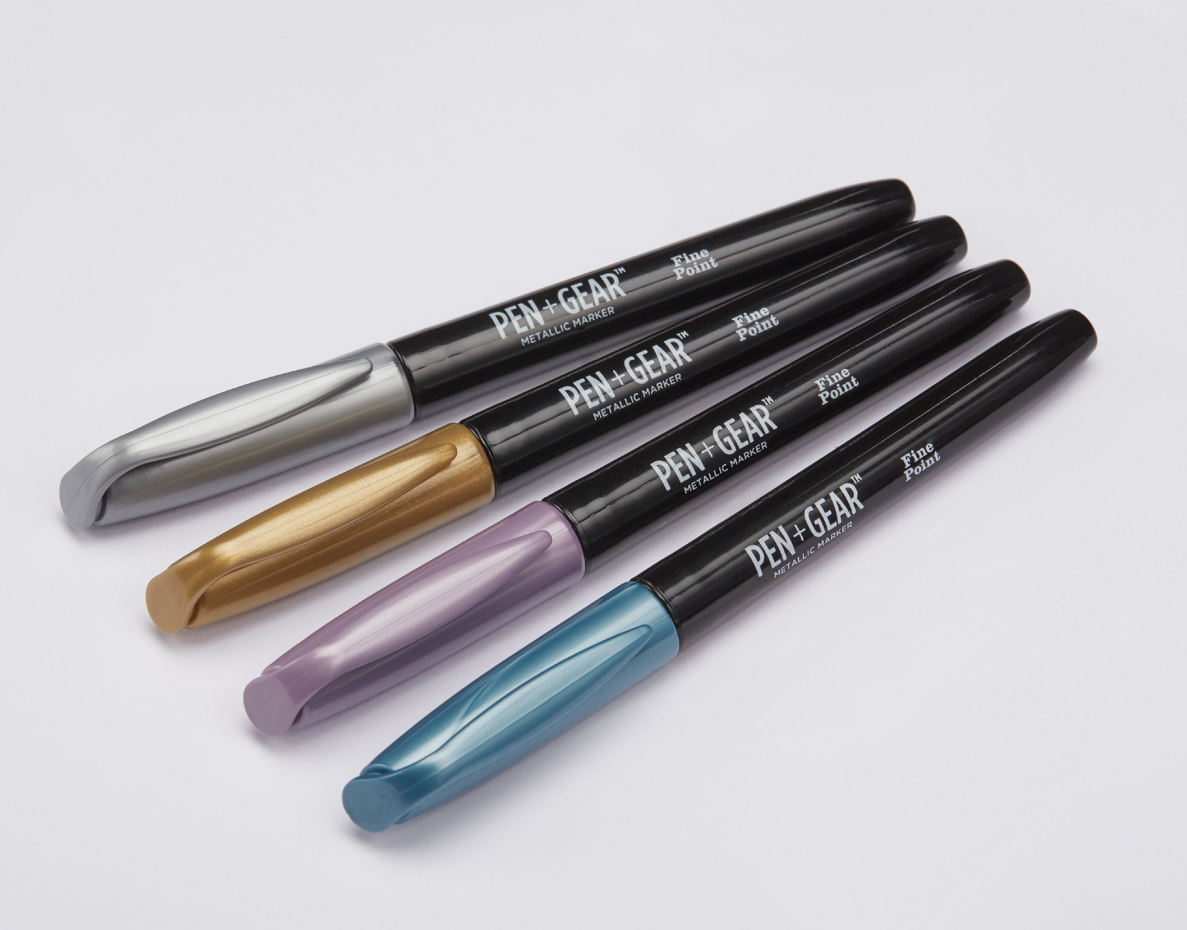 Metallic Markers Fine Point Pens Metallic Markers Marker Pens For