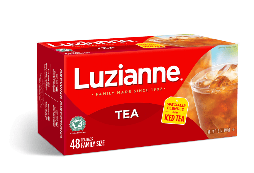 Luzianne Black Iced Tea Bags, 48 Count