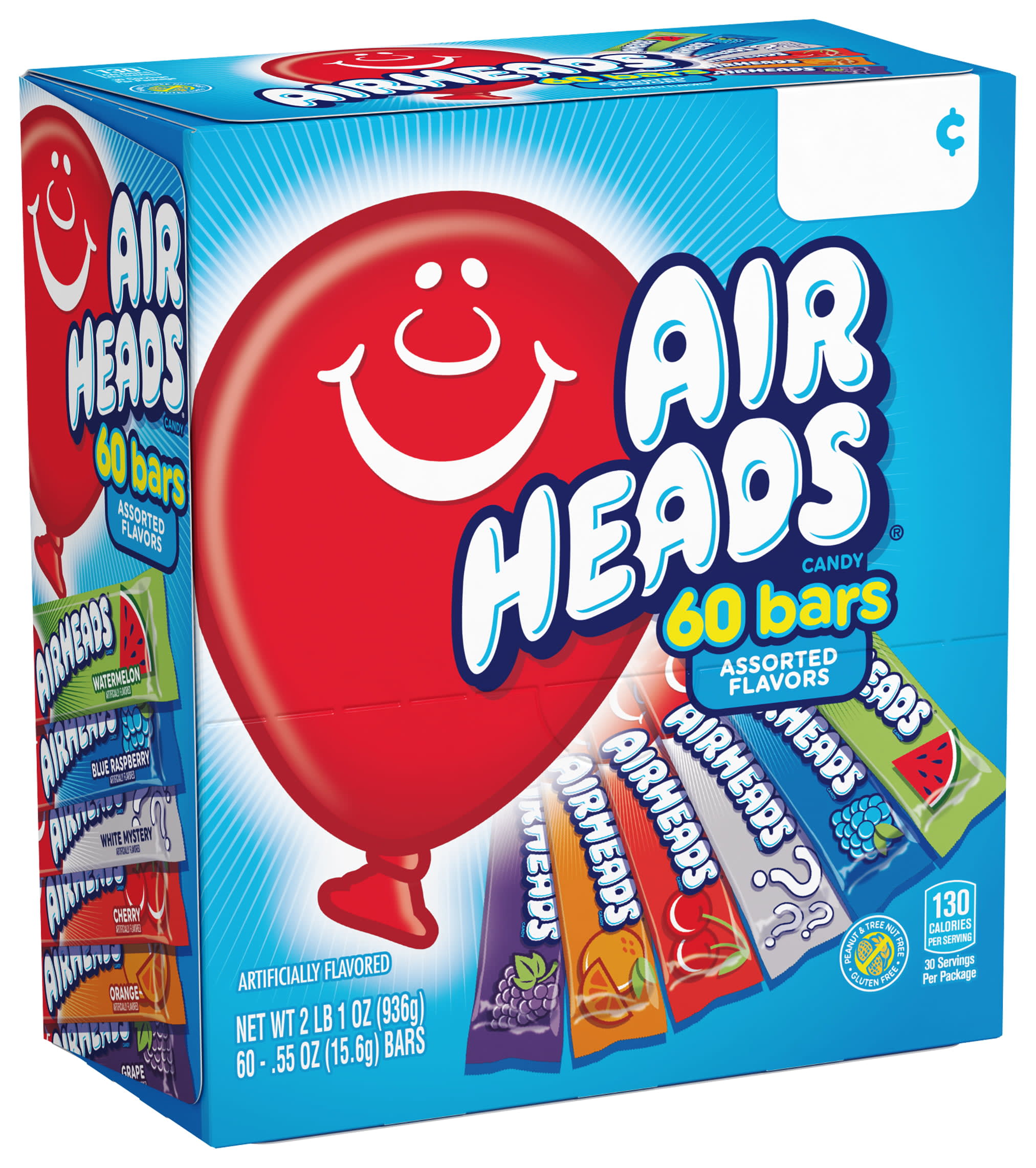 Airheads Bites Chewy Candy, Fruit - 9 oz bag