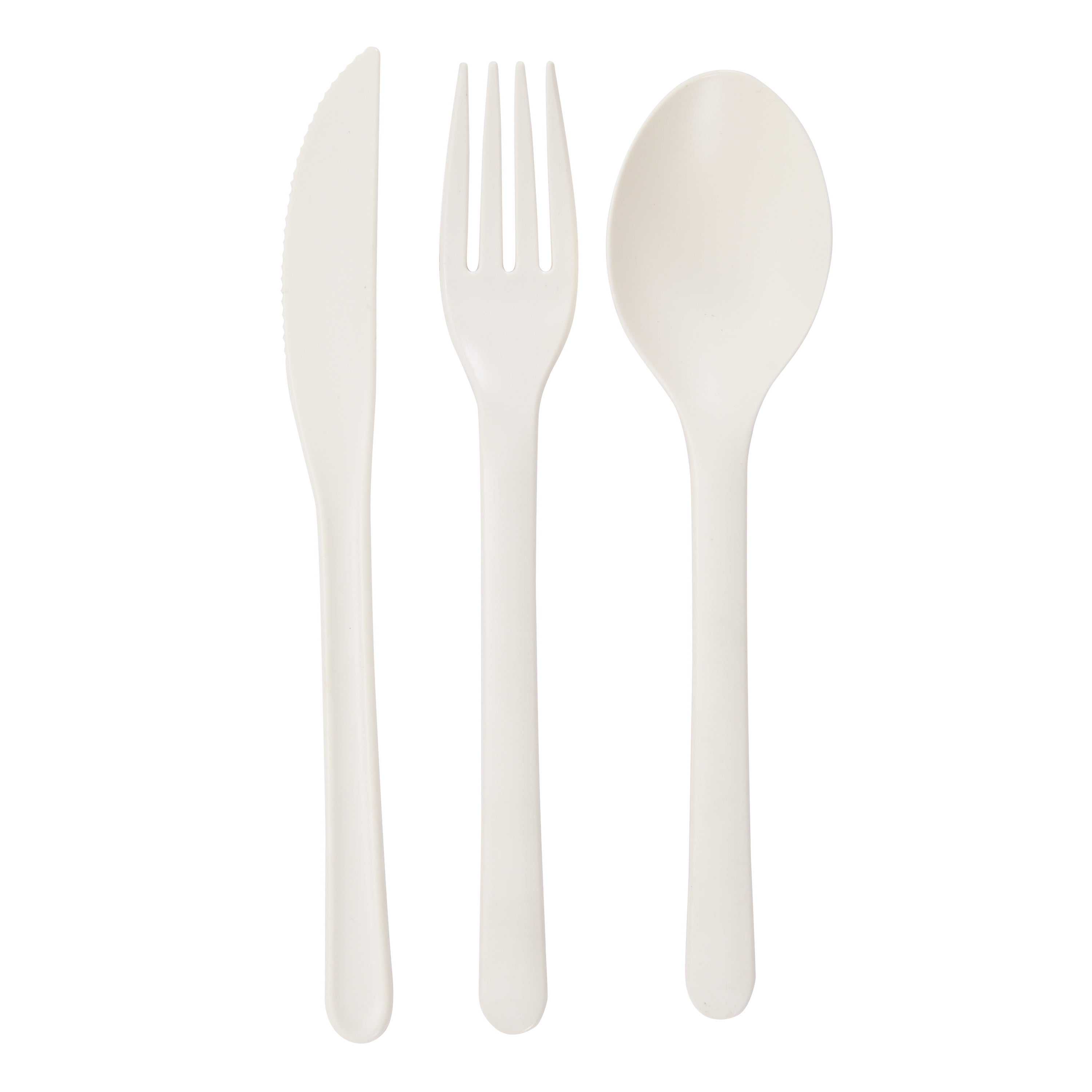 Stainless Steel Spoon & fork: Resistant to bacteria and Germs.