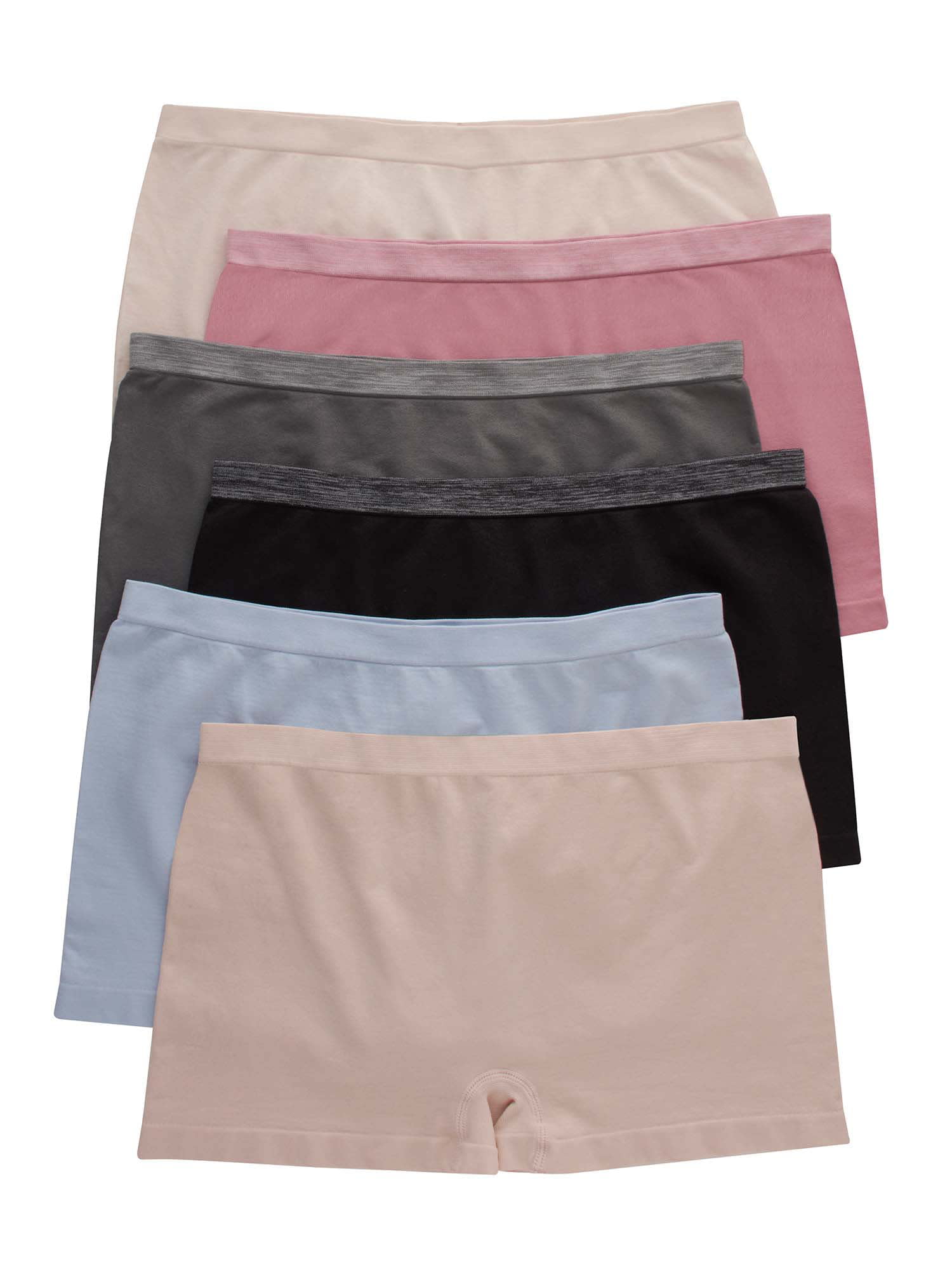 Hanes Women's Cool Comfort Cotton Brief Underwear, 6-Pack