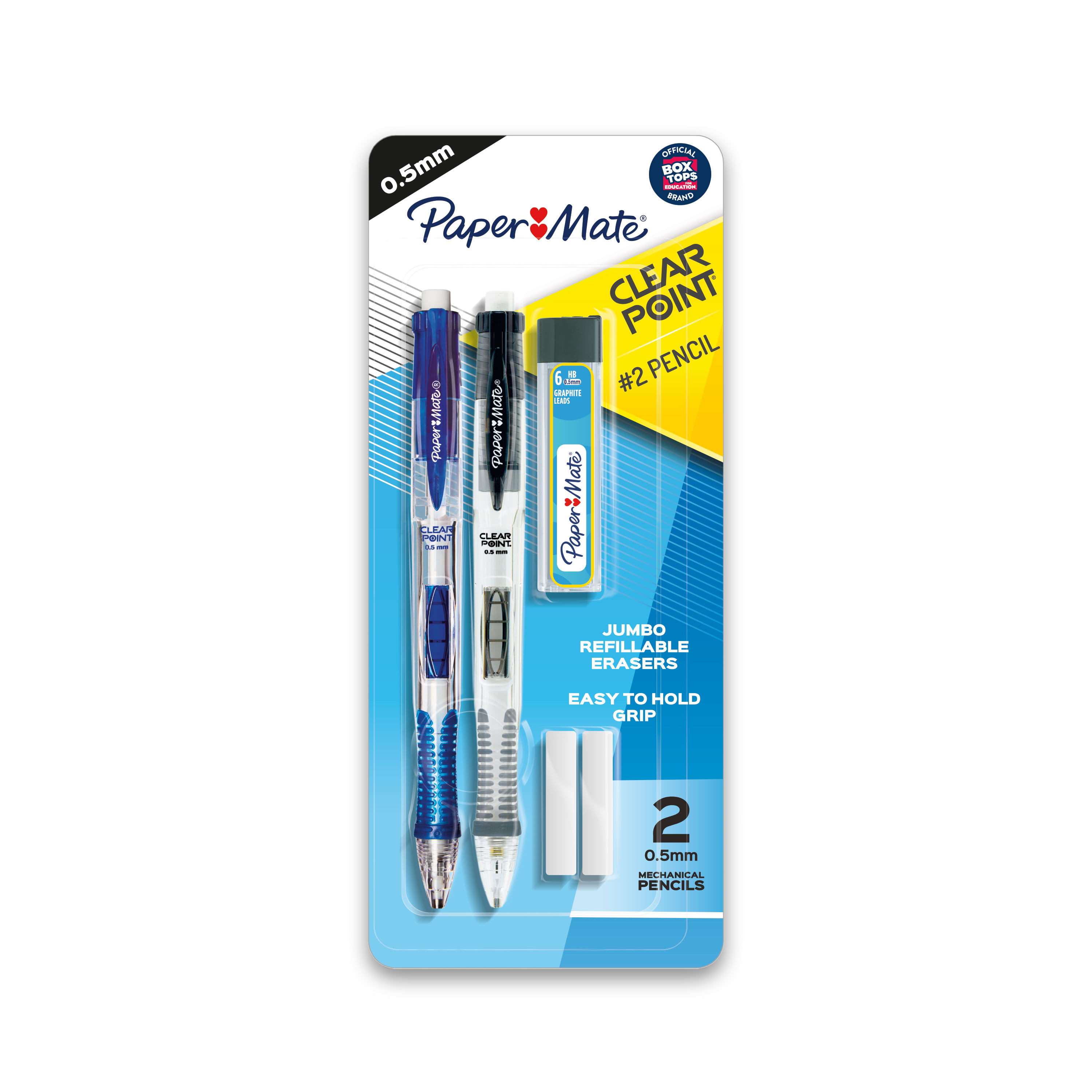 BIC Xtra-Sparkle No. 2 Mechanical Pencils With Erasers, Medium Point (0.7mm),  24 + 3 Bonus Pencils - DroneUp Delivery