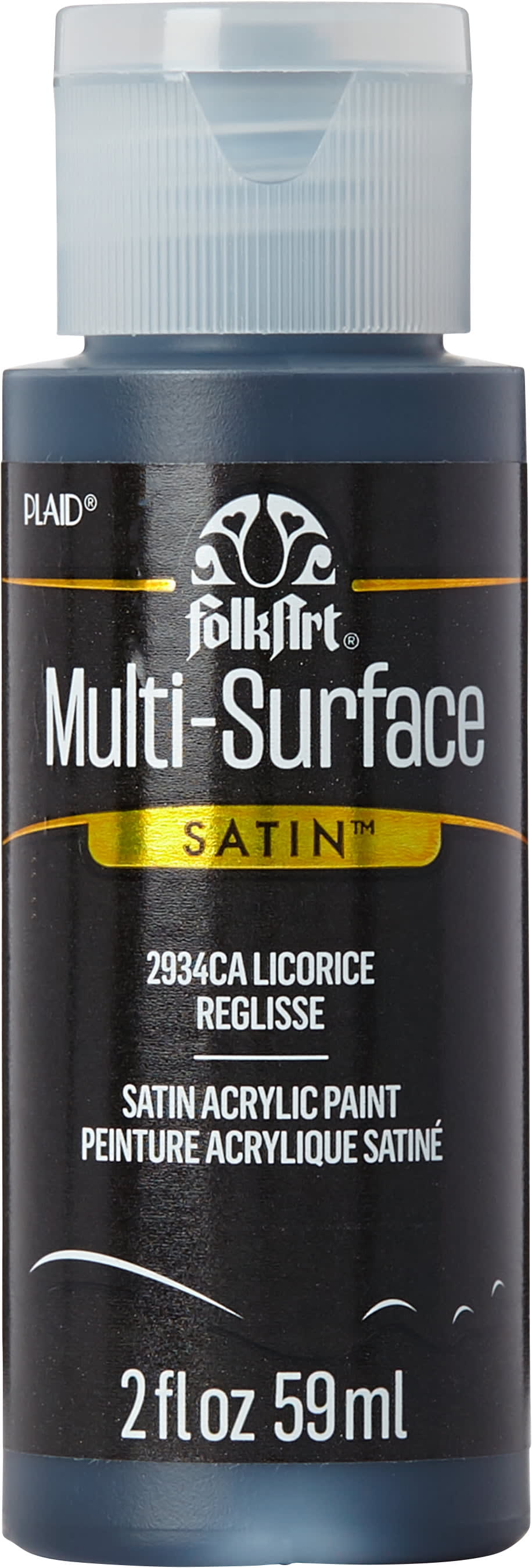 FolkArt Multi-Surface Satin Light Blue Acrylic Paint, 2 fl. oz.