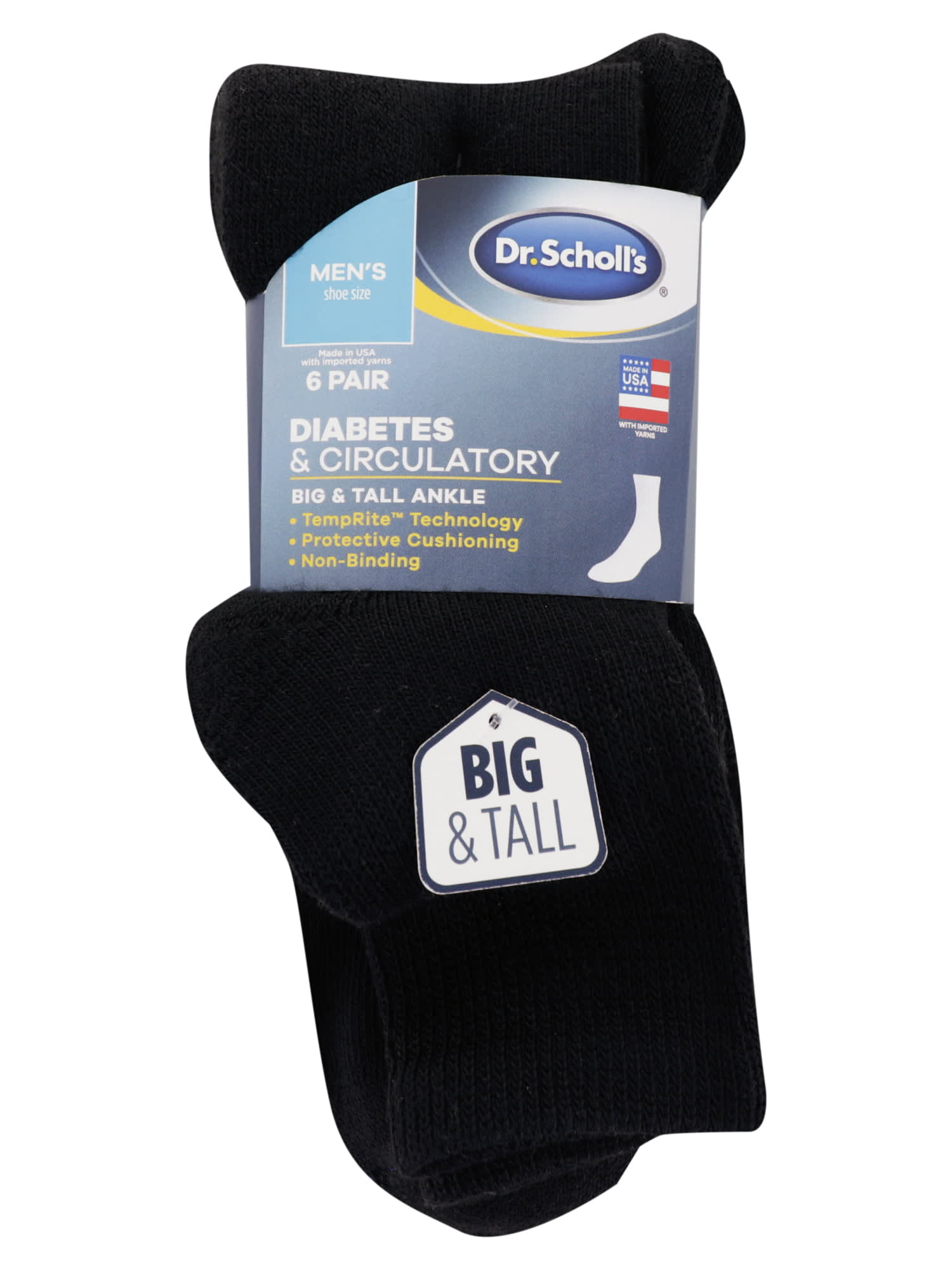 Men's Big/Tall Ankle Socks