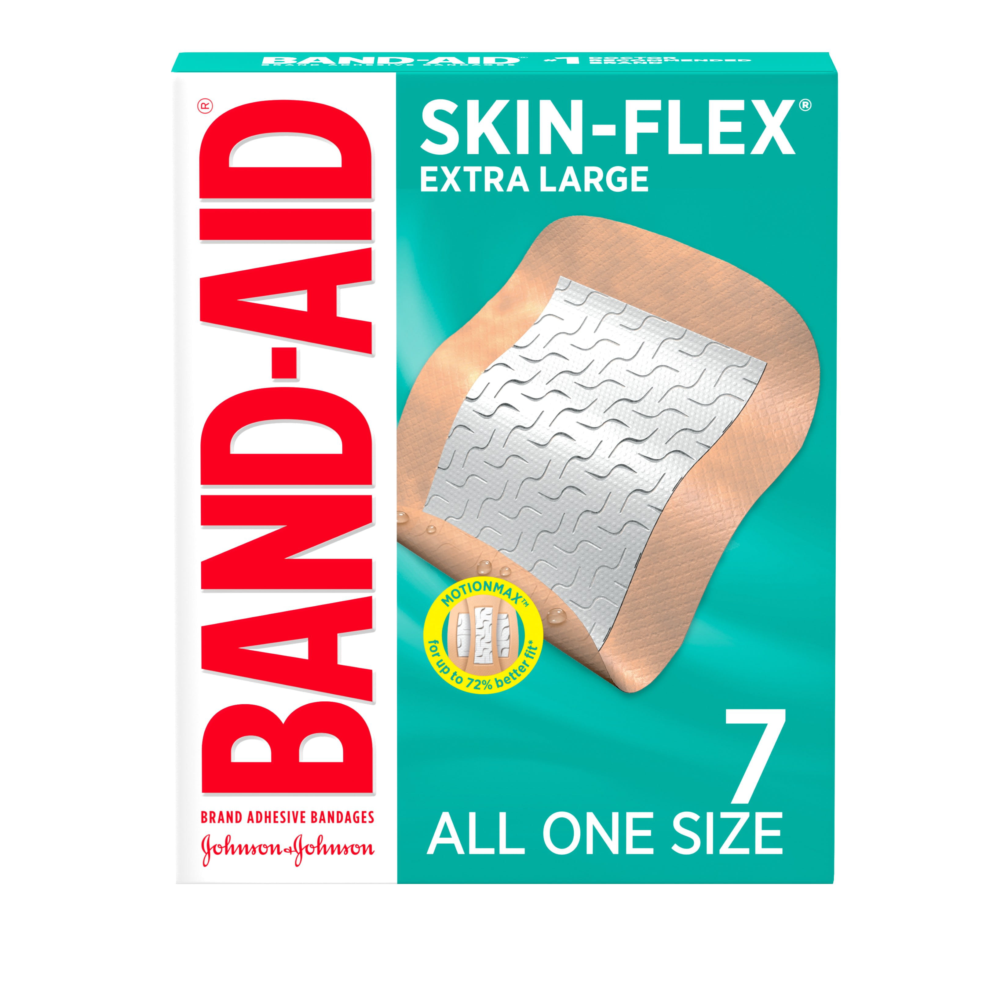Band-Aid Brand Flexible Fabric Adhesive Bandages, All One Size, 30