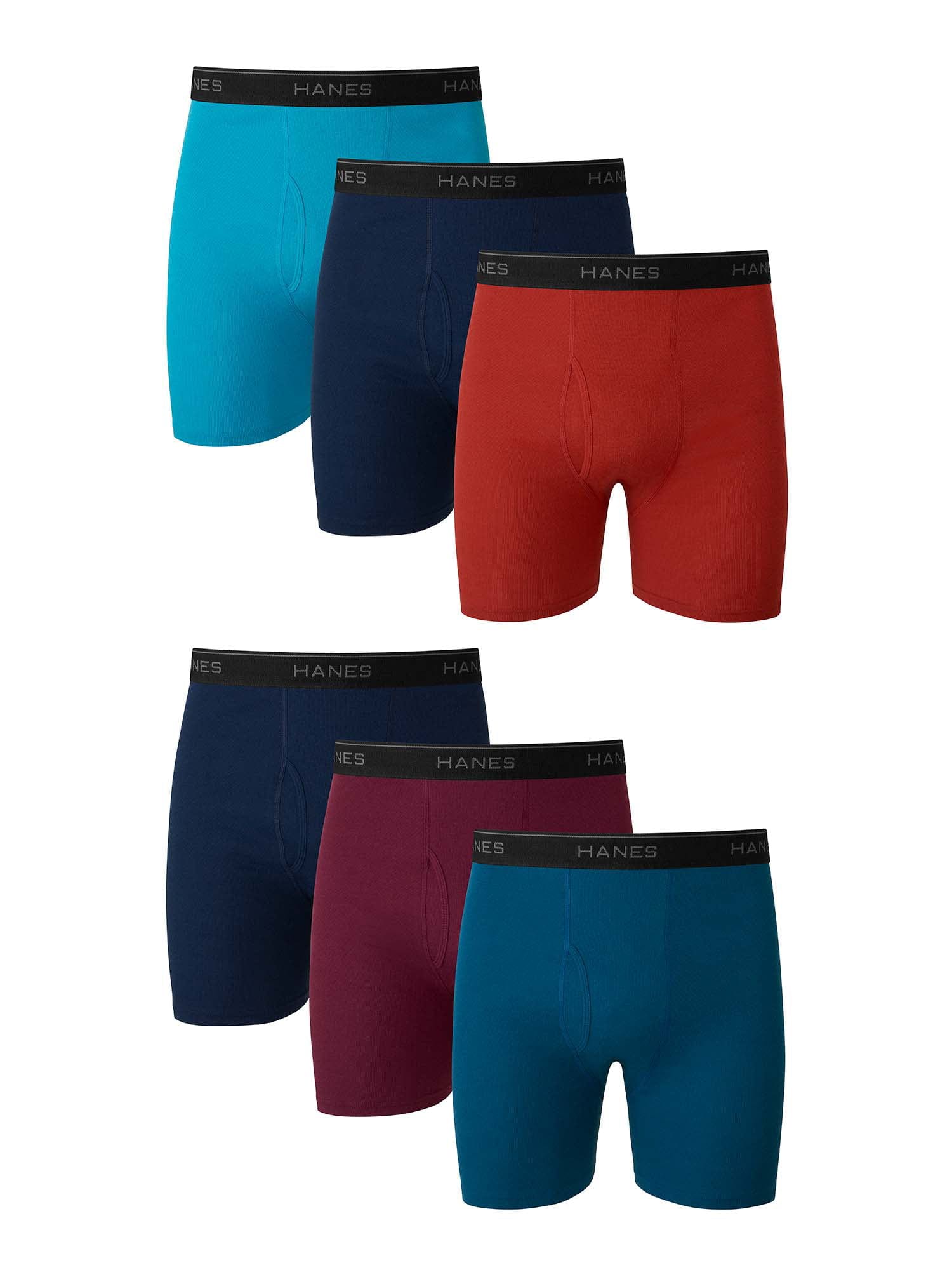 Reebok Boys Underwear Performance Boxer Briefs, XLarge, 5-Pack
