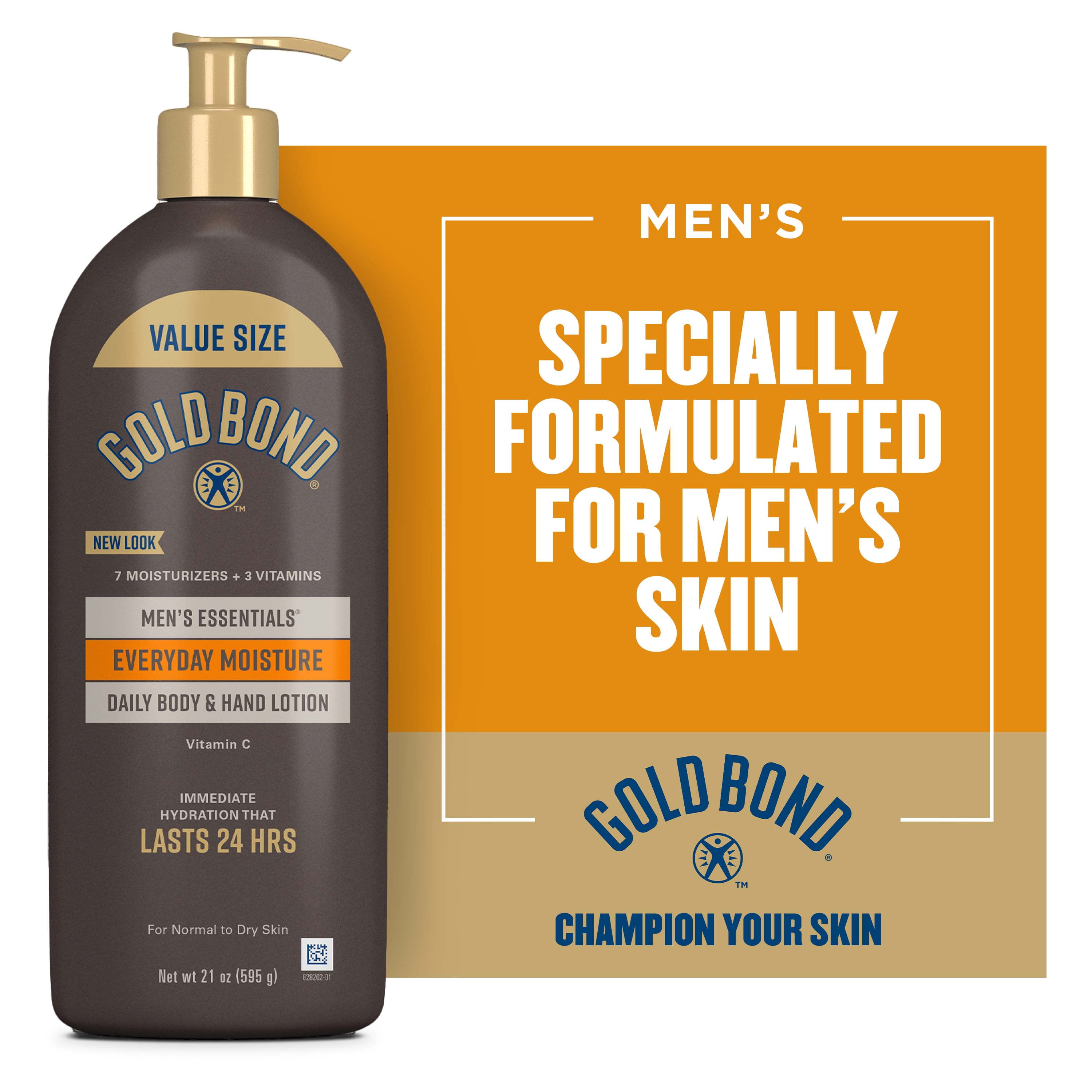 Dr. Squatch Men's Natural Lotion Non-Greasy Men's Lotion - 24-Hour Moisturization Hand and Body Lotion - Made with Shea Butter, Coconut Oil, and