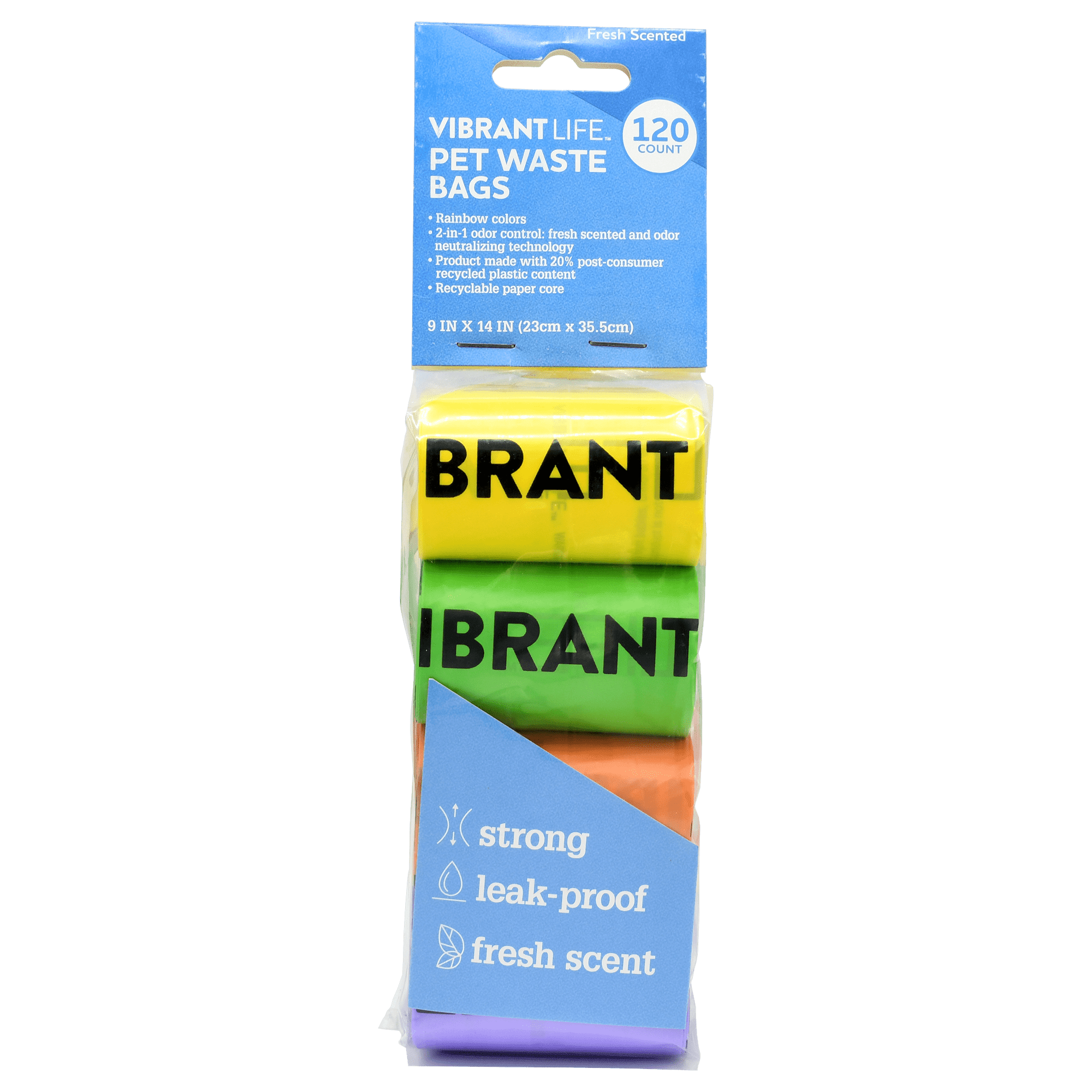 Vibrant Life Rainbow Waste Pick Up Bags 120 Count DroneUp Delivery vibrant-life-rainbow-waste-pick-up-bags-120-count-droneup-delivery