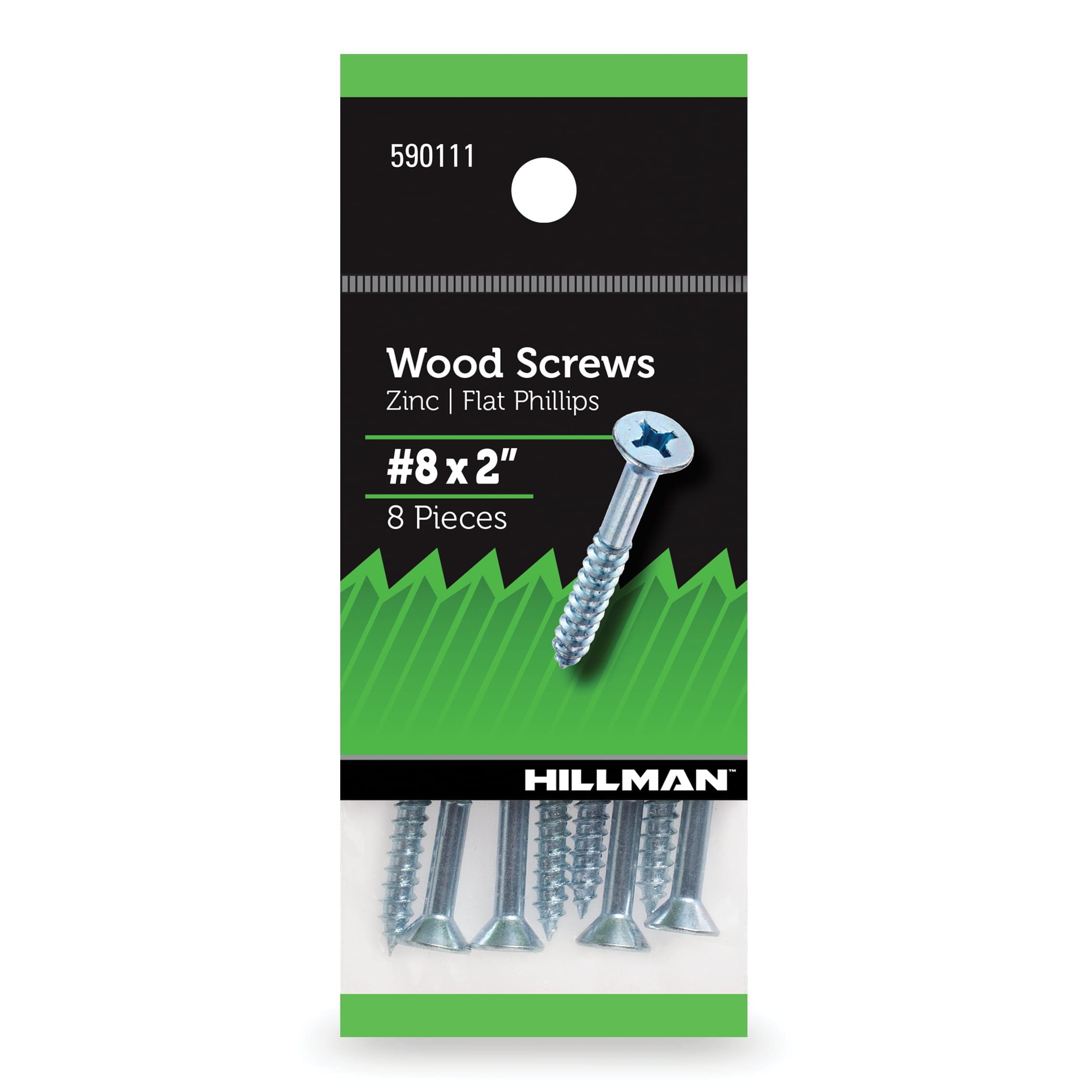 Hillman Wood Screws 8 x 2