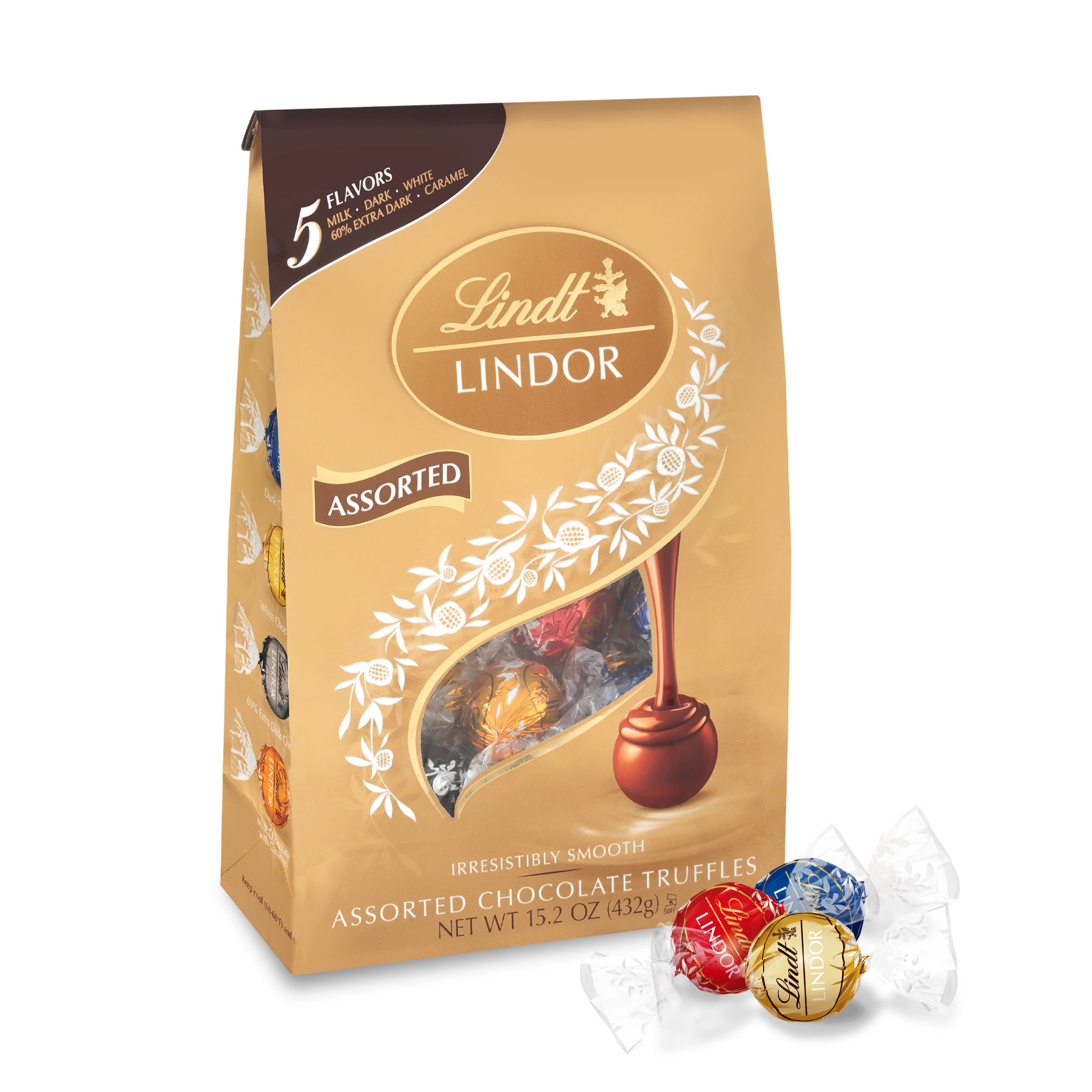 Lindt Lindor Truffles Dark Chocolate 60 Count