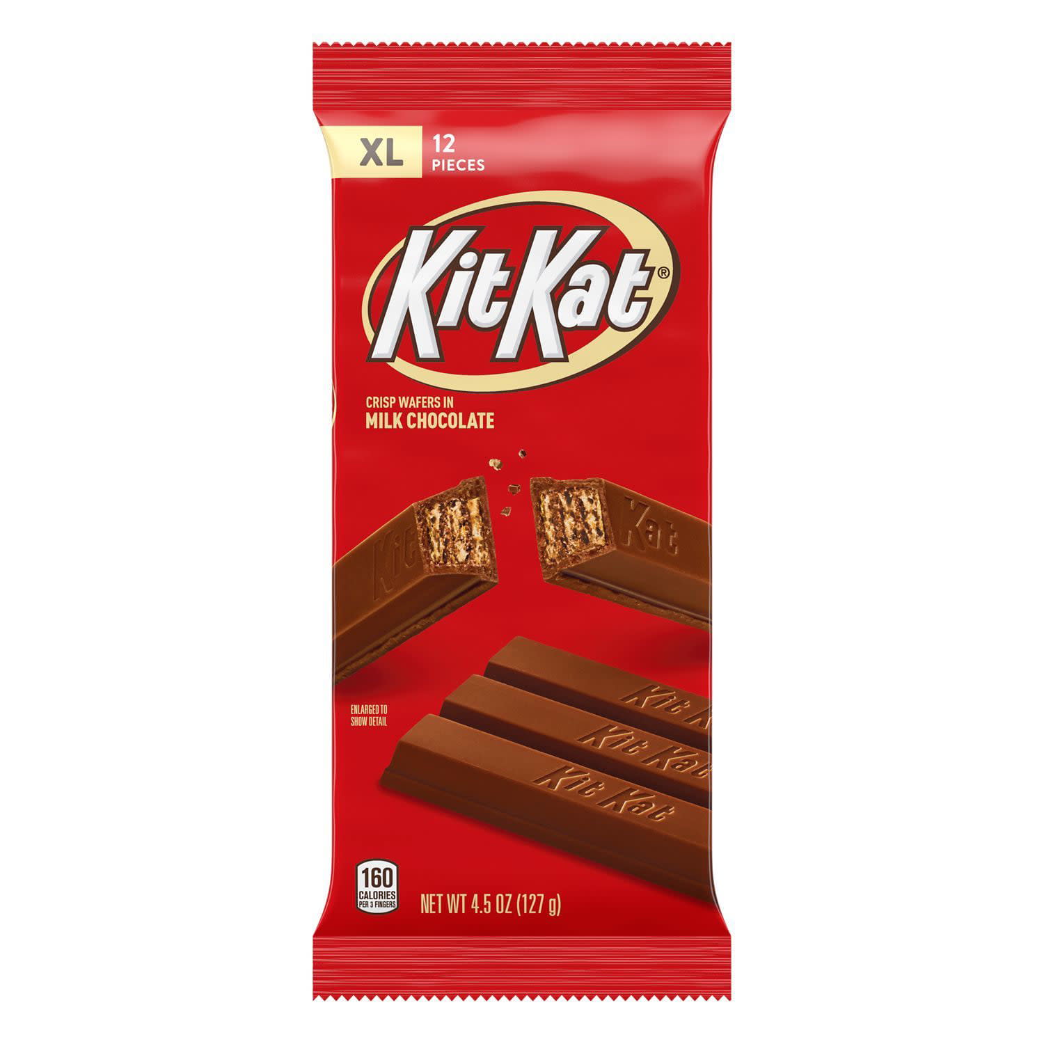 KIT KAT Minis Unwrapped Milk Chocolate Wafer Candy Bag, 7.6 oz