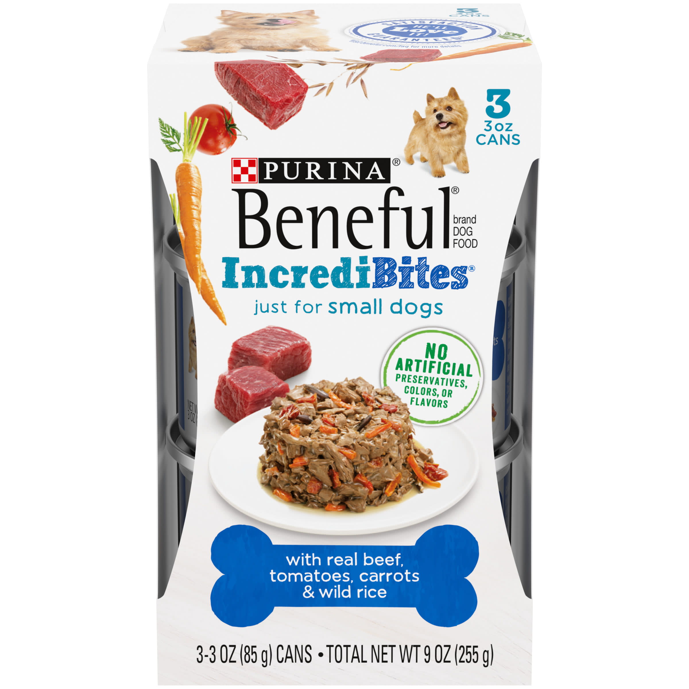 Purina Beneful IncrediBites Real Beef Gravy Wet Dog Food Variety