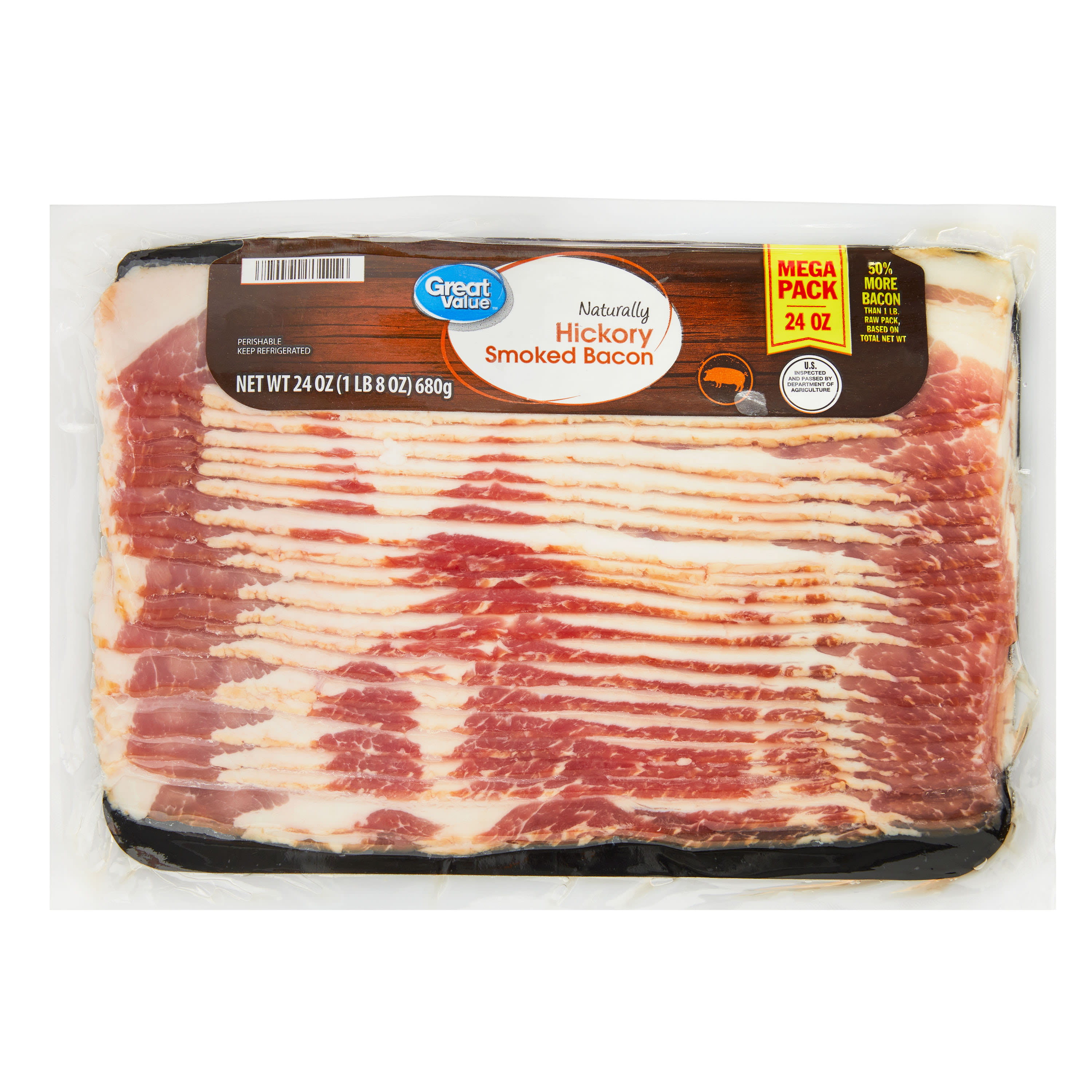 Oscar Mayer Naturally Hardwood Smoked Bacon Mega Pack