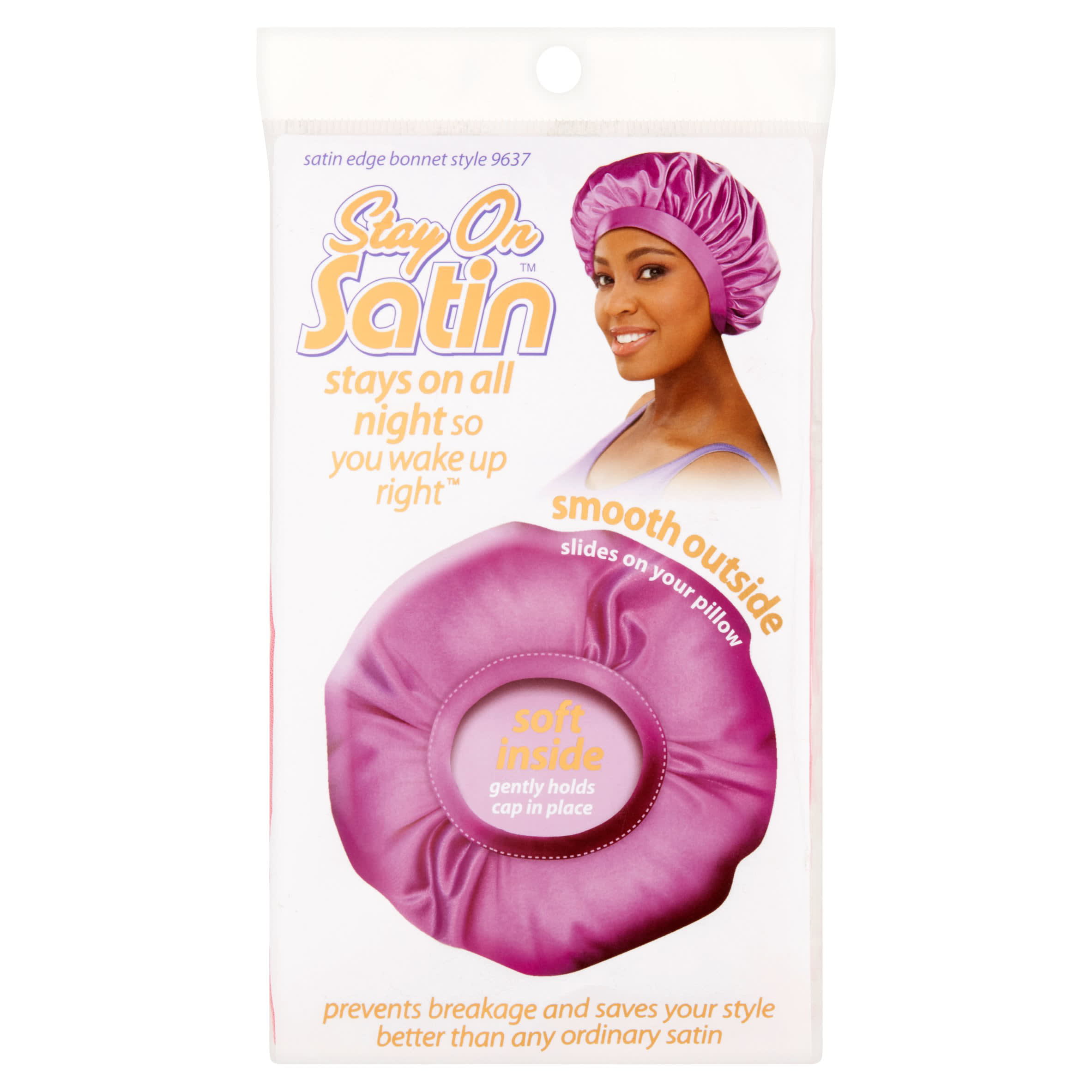 Bonnet Satin Long - Stay On Satin