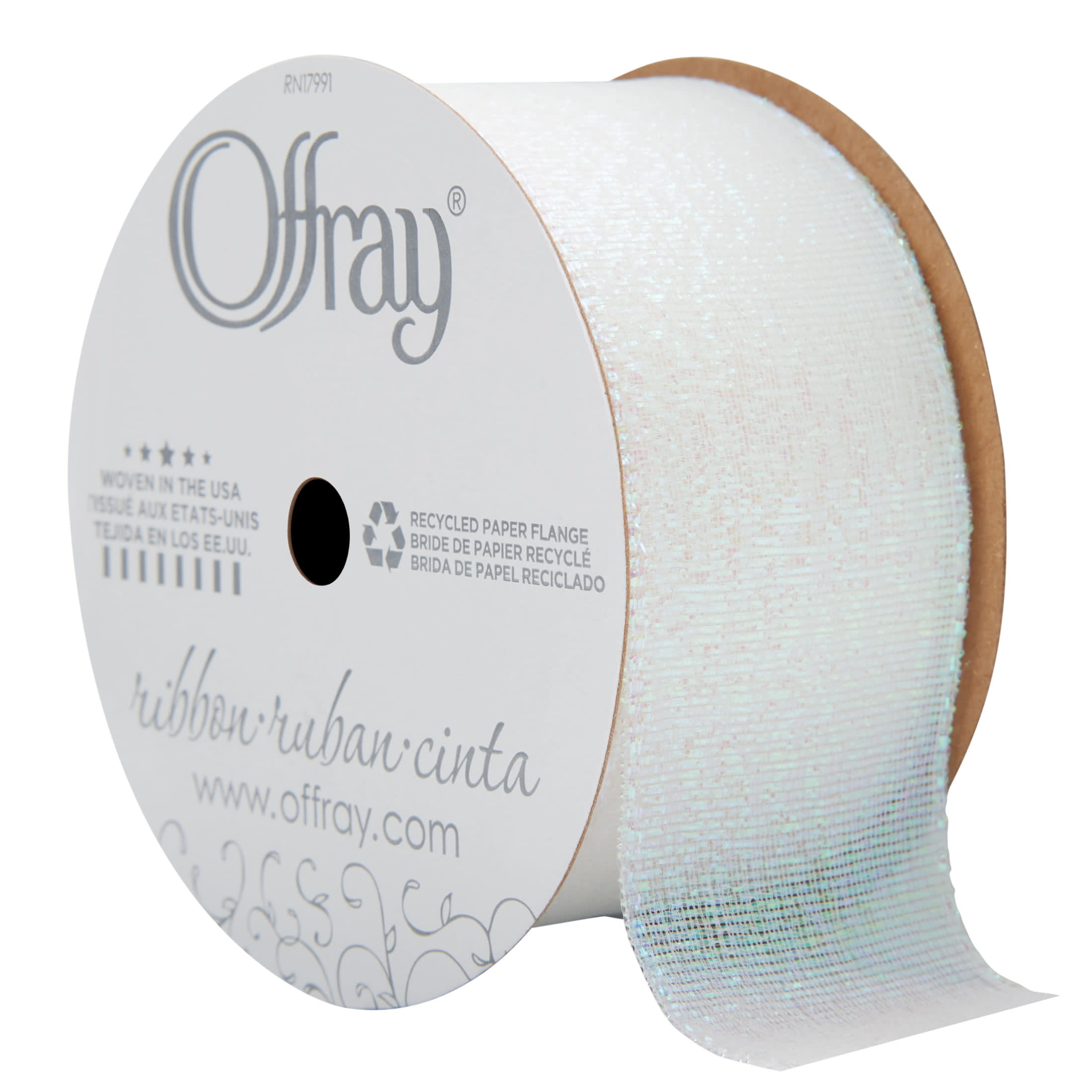 Offray Ribbon, Emerald Green 1 1/2 inch Grosgrain Polyester Ribbon, 12 feet  