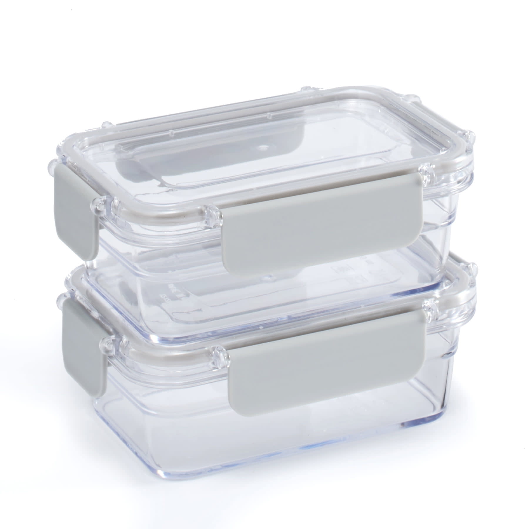 Mainstays 2 Cup Food Storage Container with Lid, Set of 4