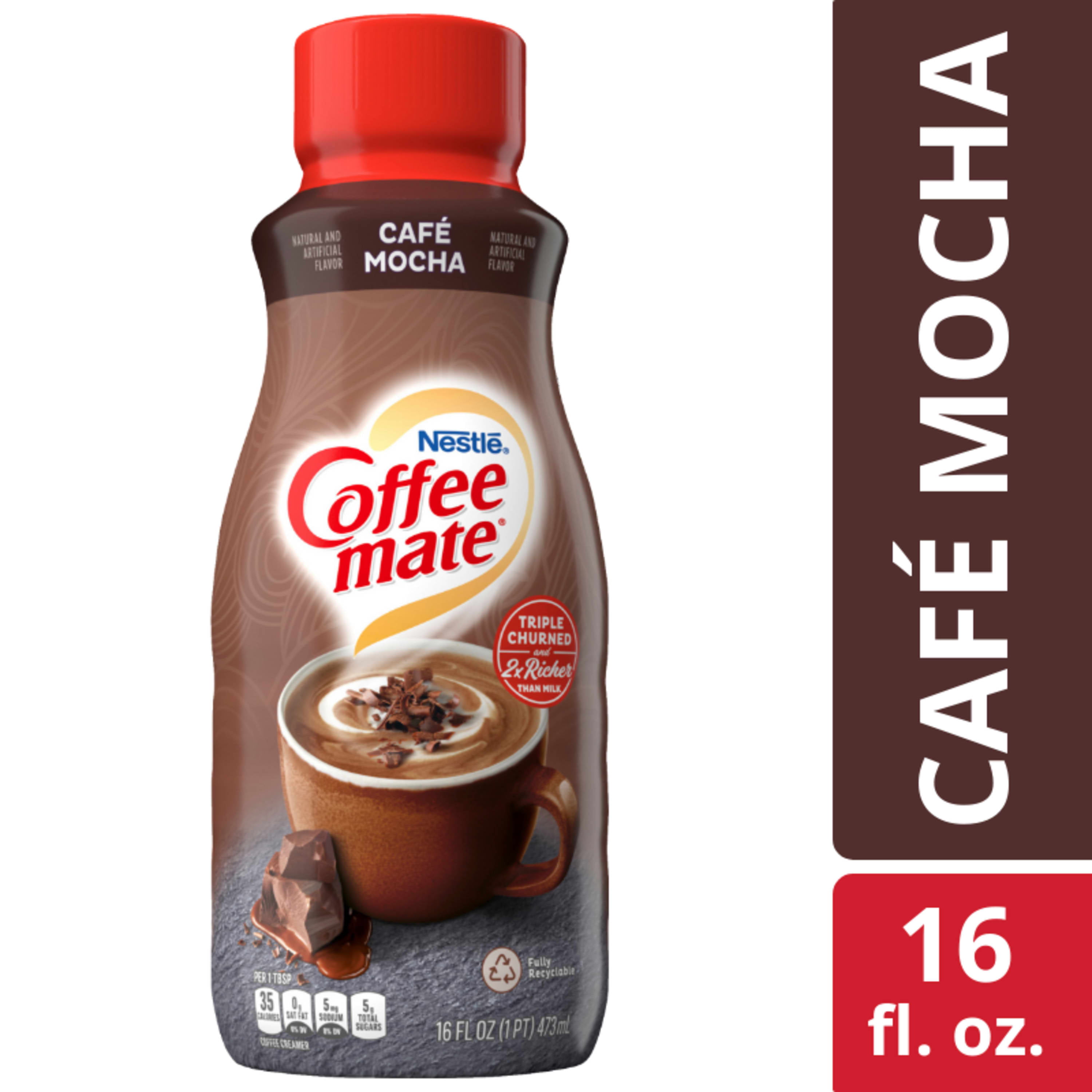 Nestle Coffee mate Cafe Mocha Liquid Coffee Creamer, 16 fl oz - DroneUp  Delivery