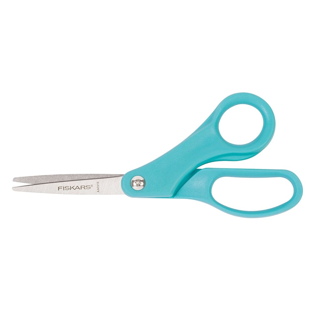 Fiskars Kids Scissors (7 inch) - Red, 1pc, School Supplies 