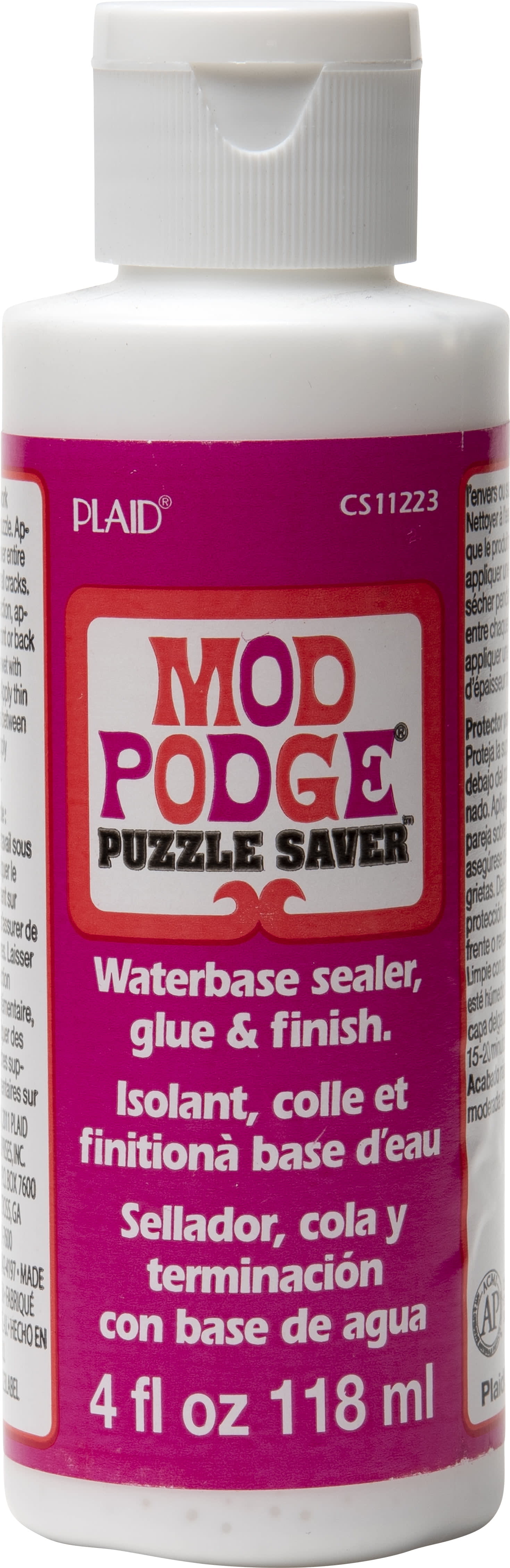 How to Seal a Puzzle Using Mod Podge Puzzle Saver 