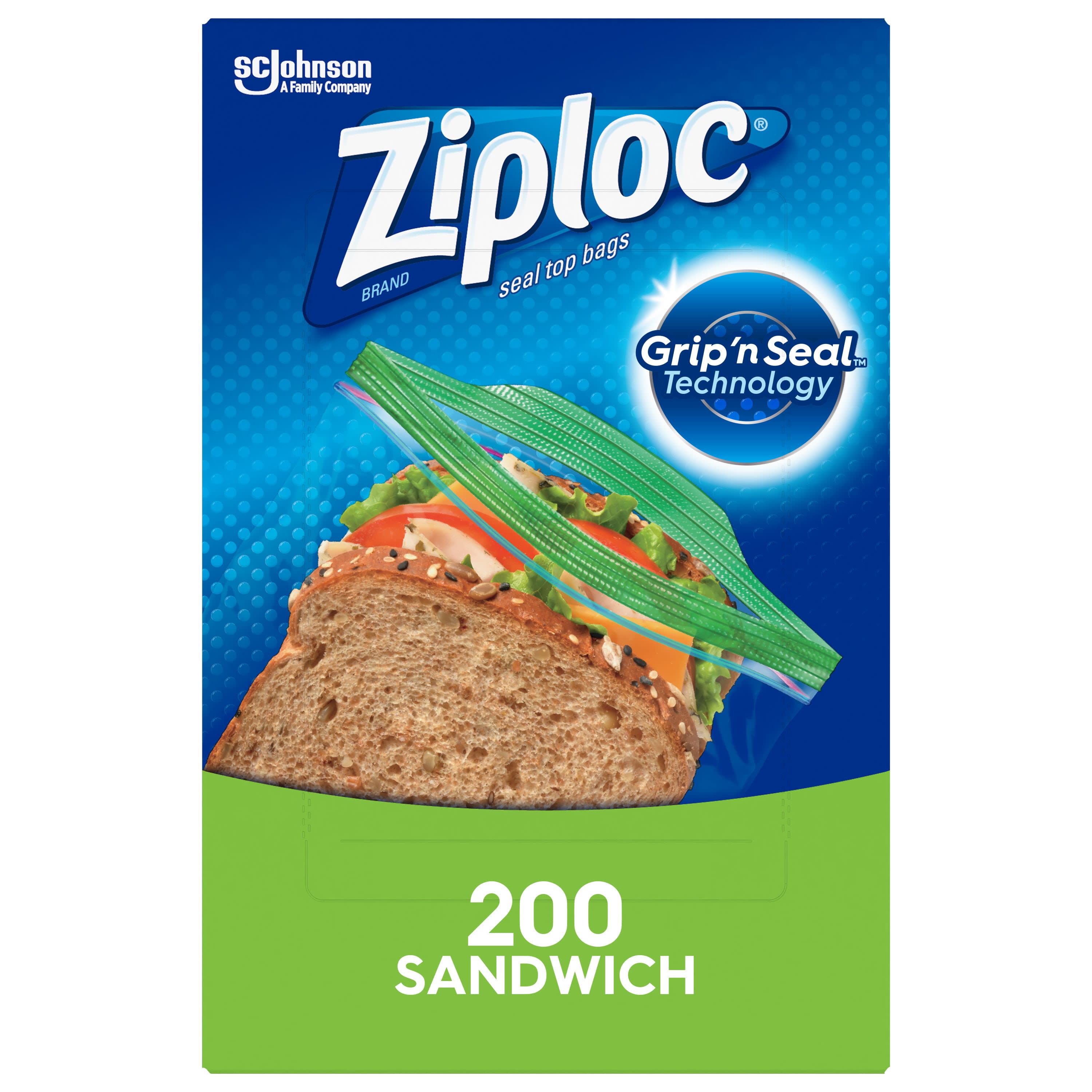 Ziploc Slider Storage Quart, 40 Count per box, 4 CT