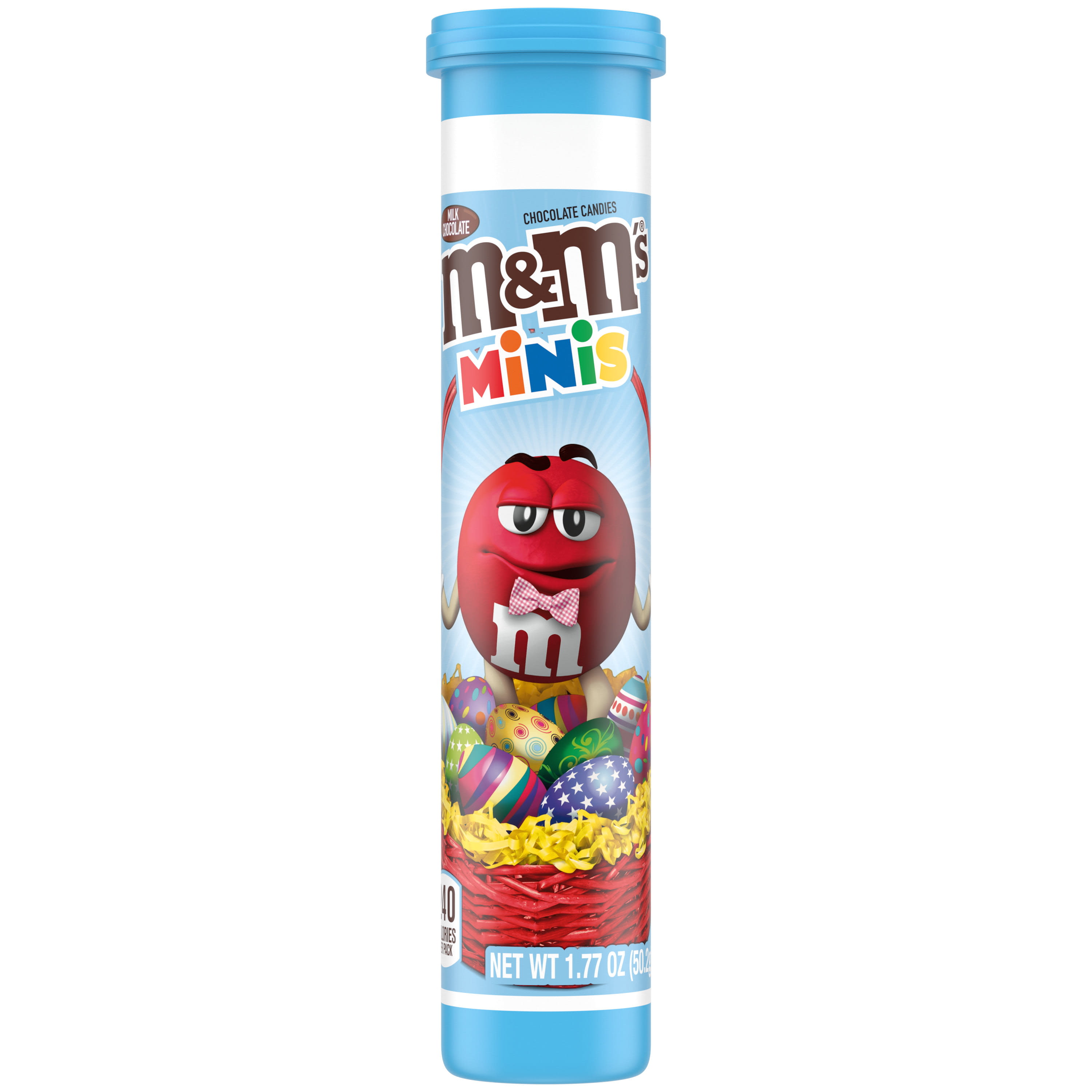 M&M's Easter Minis Milk Chocolate Candy - 1.77 oz Tube - DroneUp