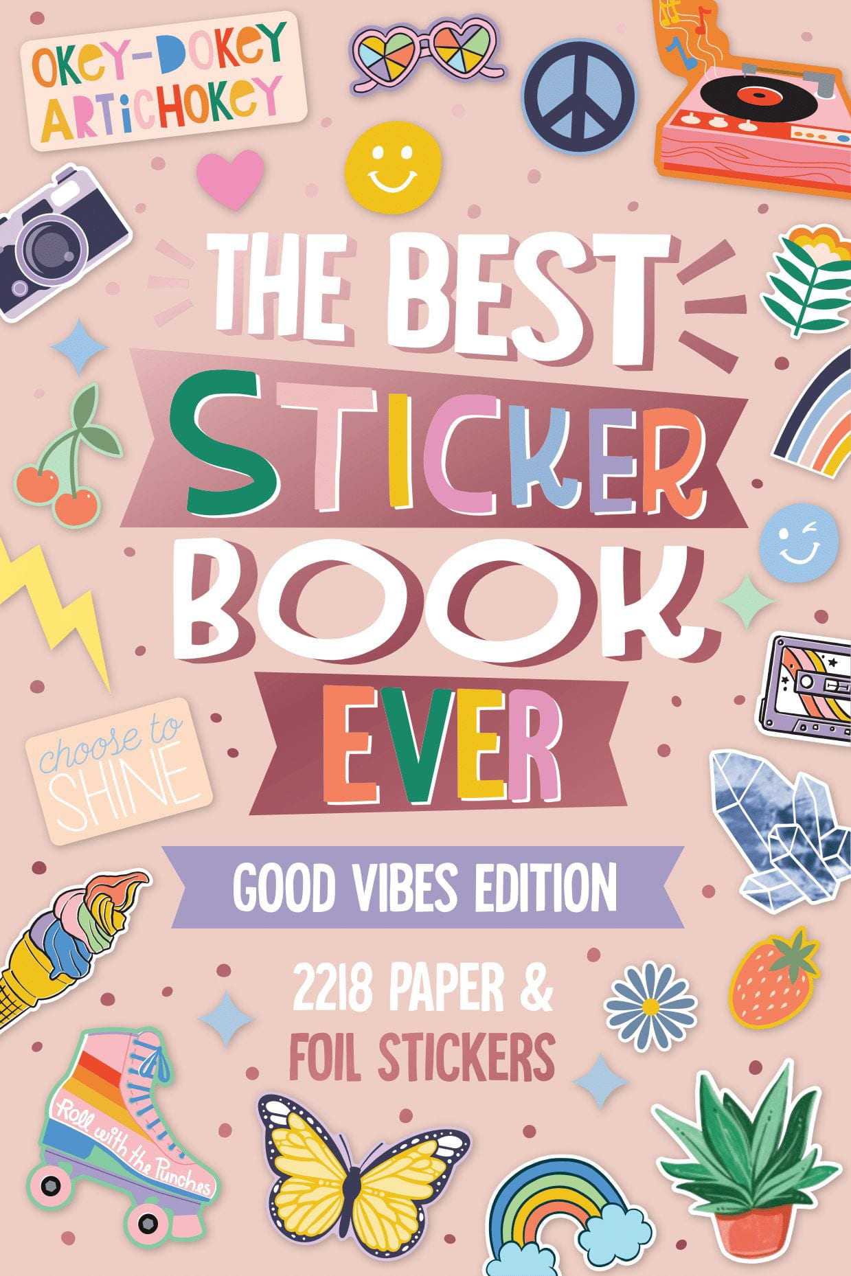 Pen+Gear The Best Sticker Book Ever, Good Vibes Edition, Pink and  Multicolor, Cute Pattern 40 Pages - DroneUp Delivery