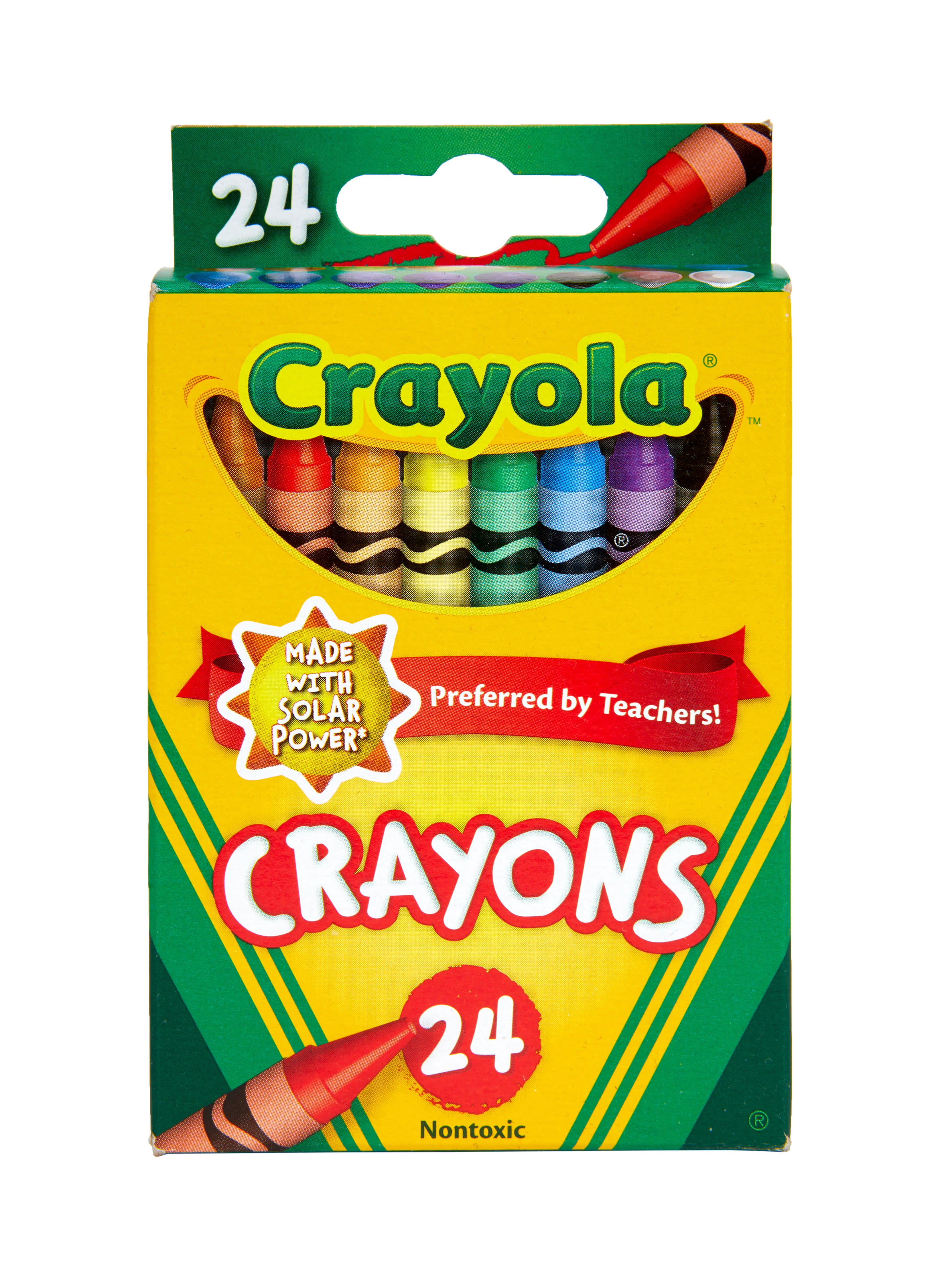  Crayola Crayons Bulk, 24 Crayon Packs with 24 Assorted