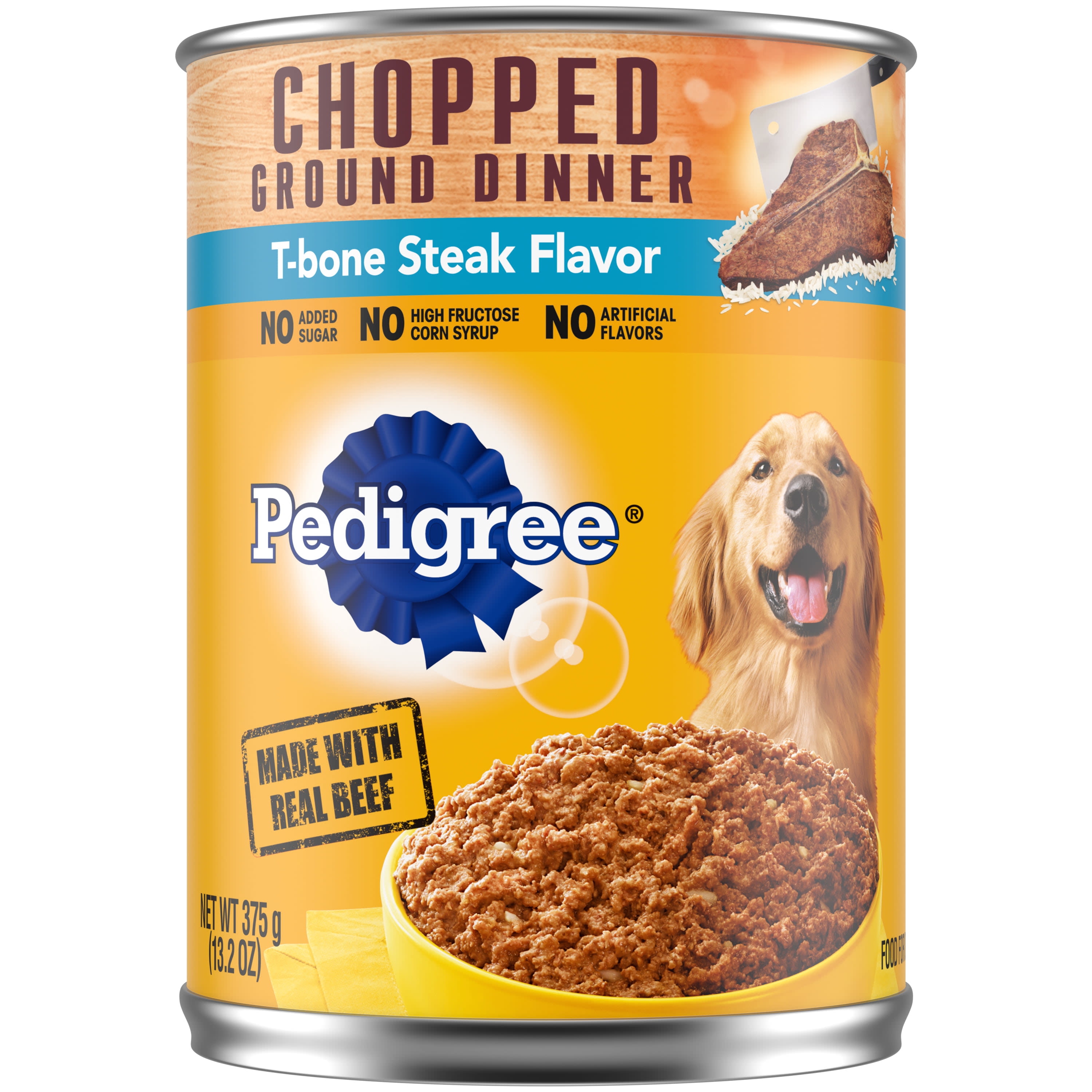 Pedigree dog food steak and hot sale vegetables