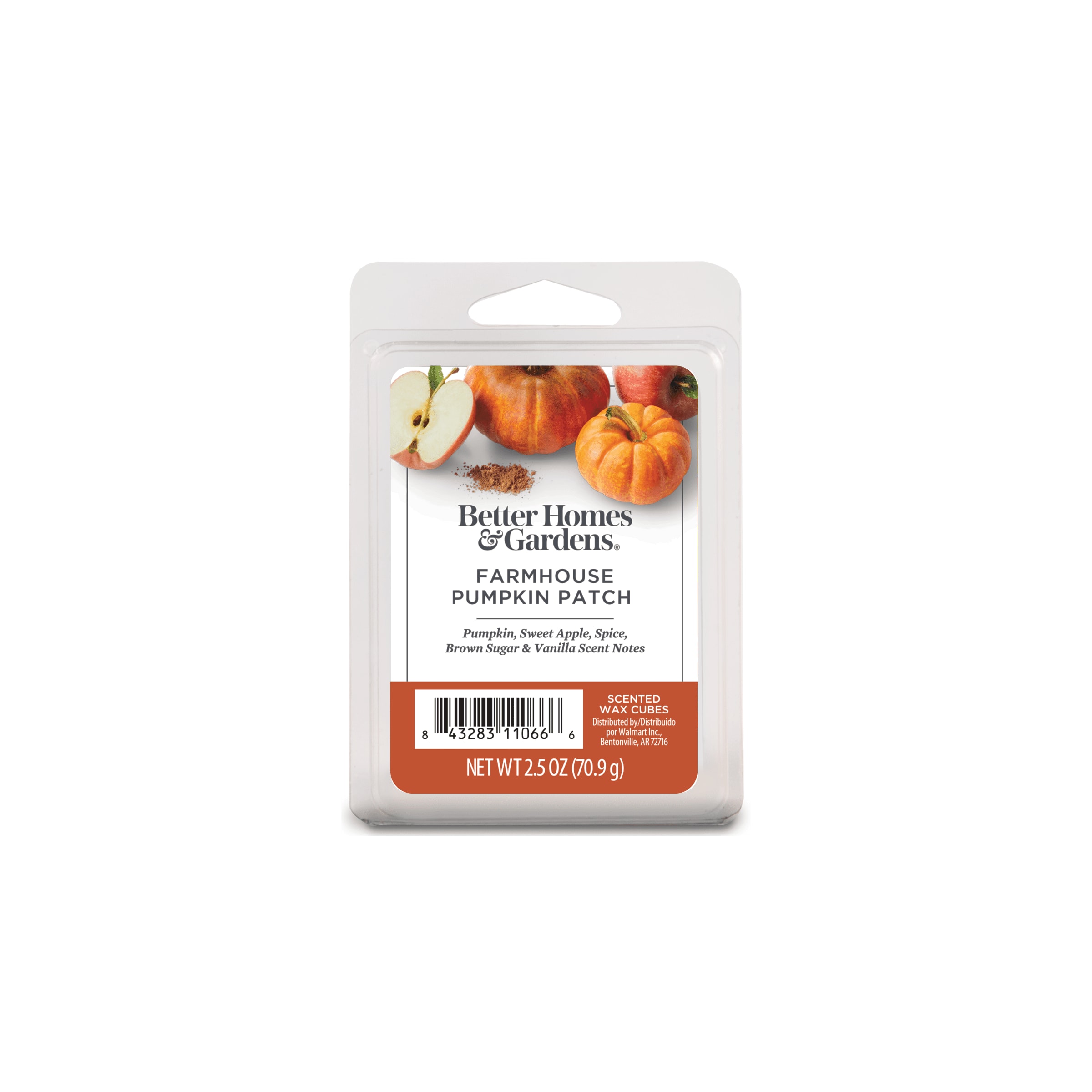 Pumpkin Spice Scented Wax Melts, ScentSationals, 2.5 oz (1-Pack