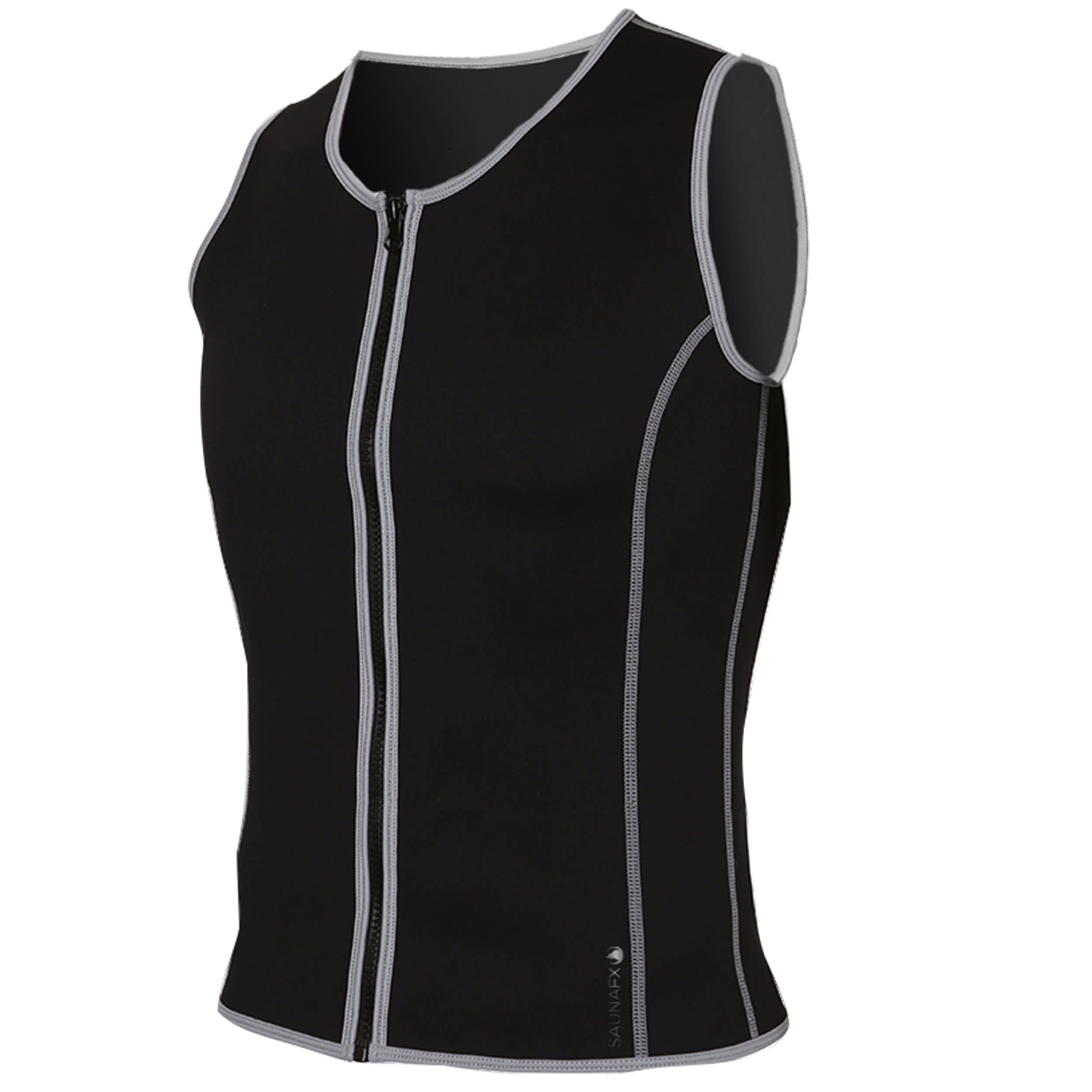 SaunaFX Men's Slimming Neoprene Sauna Vest with Microban