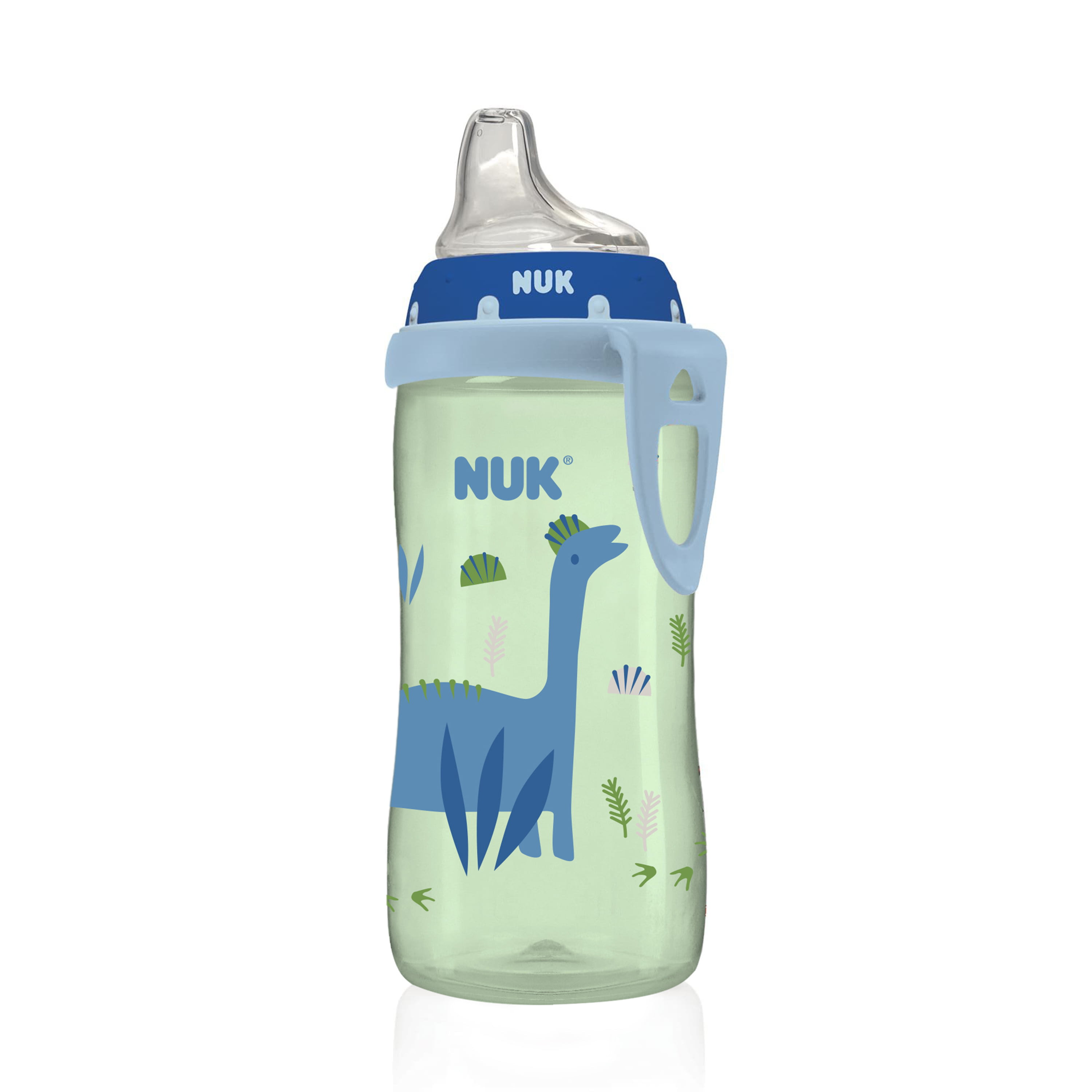 NUK Learner Cup, 5 oz Soft Spout Sippy Cup, 1 Pack, 6+ Months, Neutral