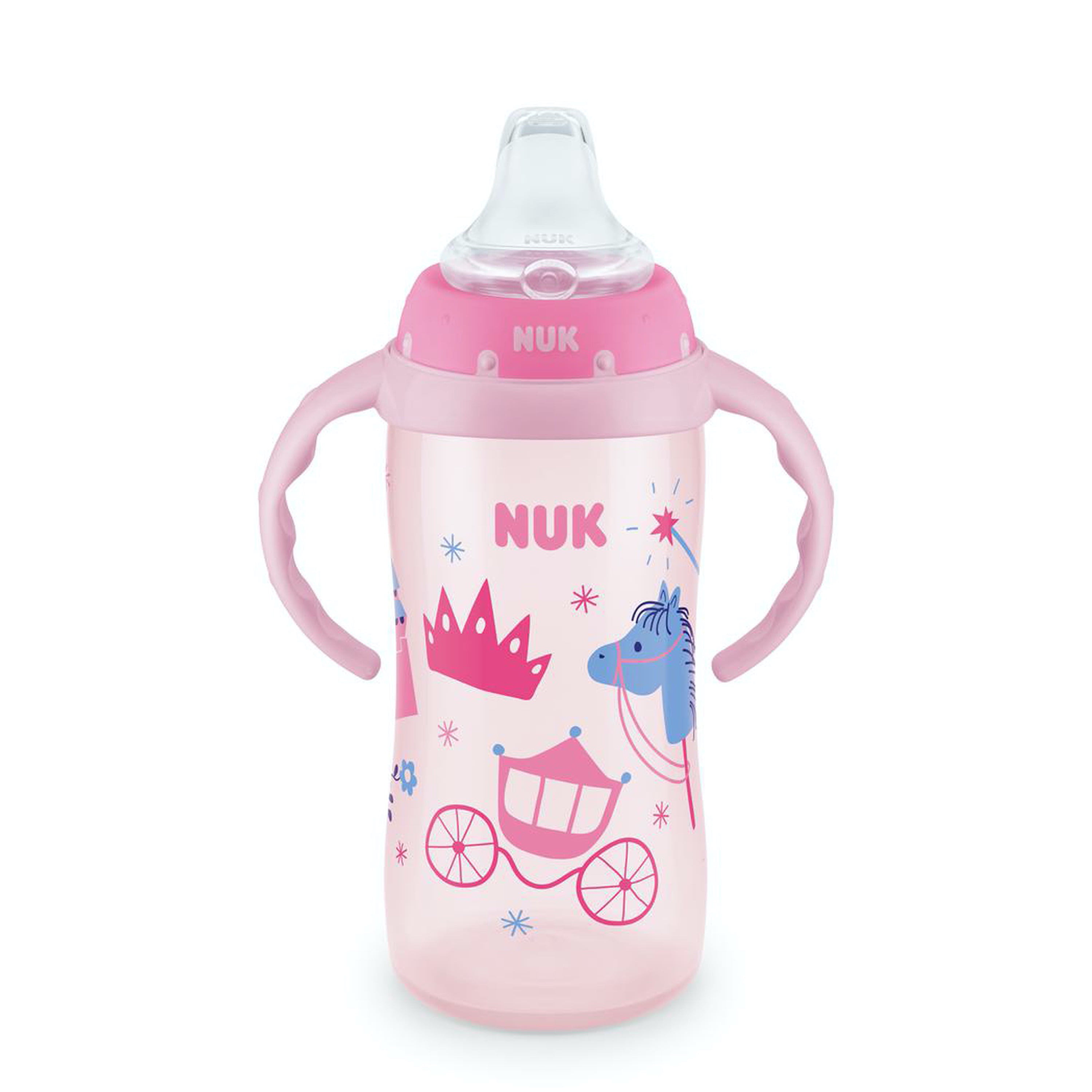 NUK Learner Cup, 5 oz Soft Spout Sippy Cup, 1 Pack, 6+ Months, Neutral