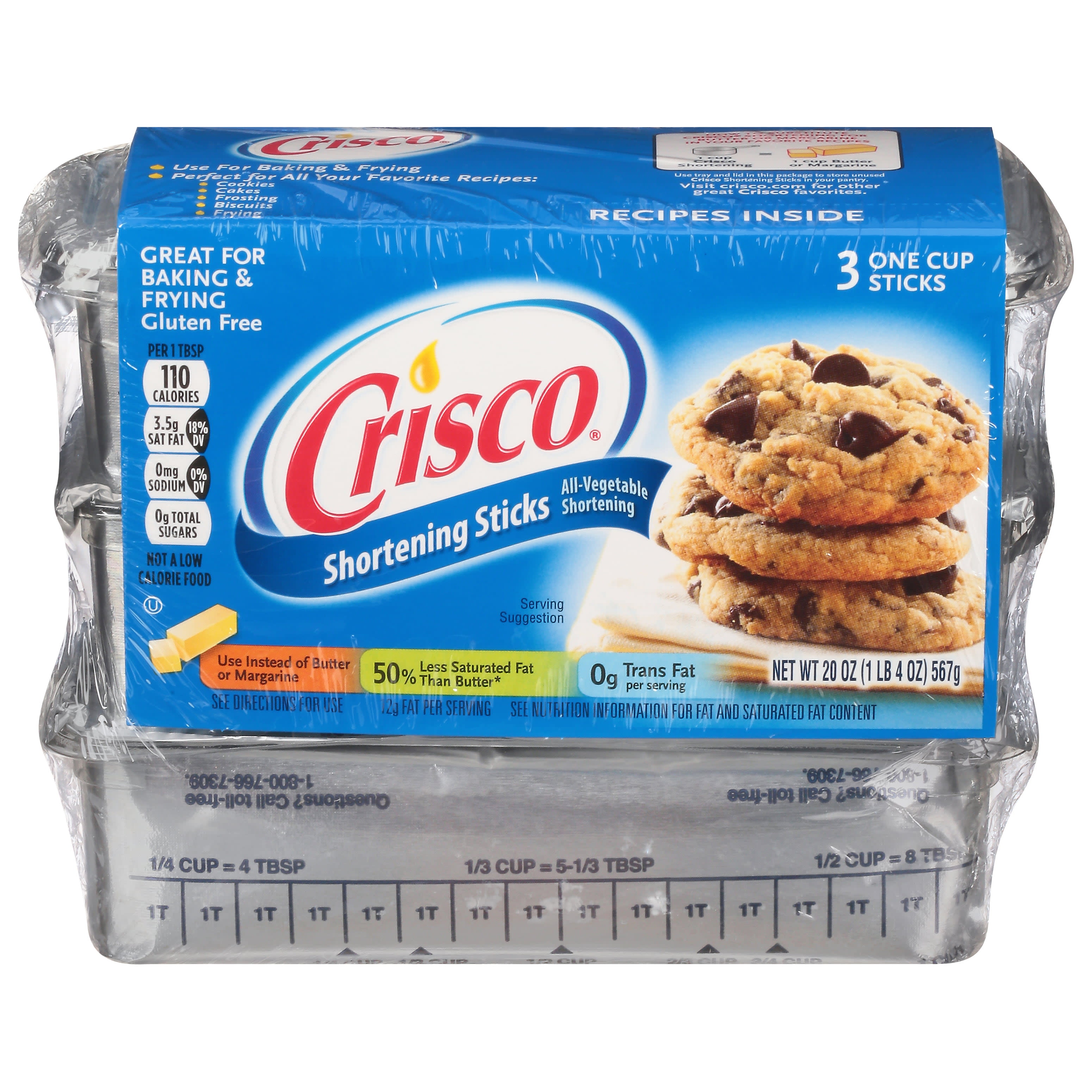 Crisco All Vegetable Shortening, 16 oz Can - DroneUp Delivery