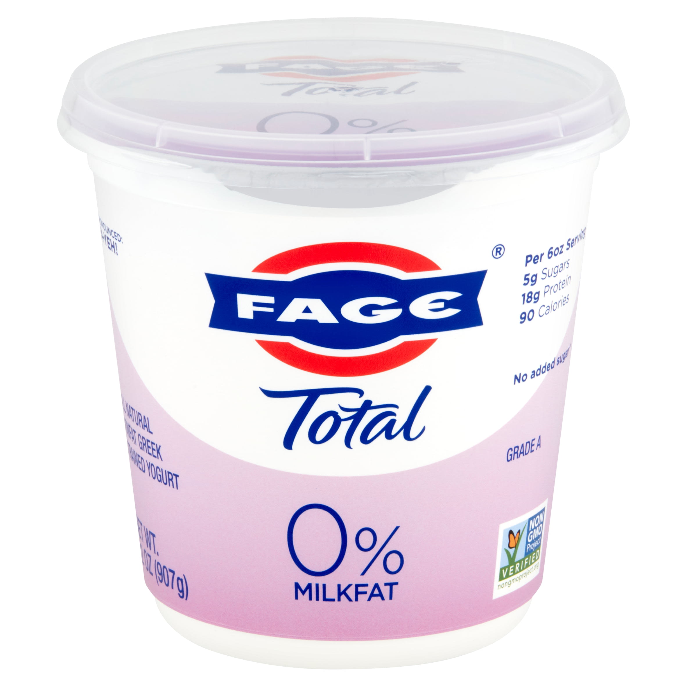 Oikos Triple Zero Strawberry Greek Yogurt, 5.3 Oz. - DroneUp Delivery
