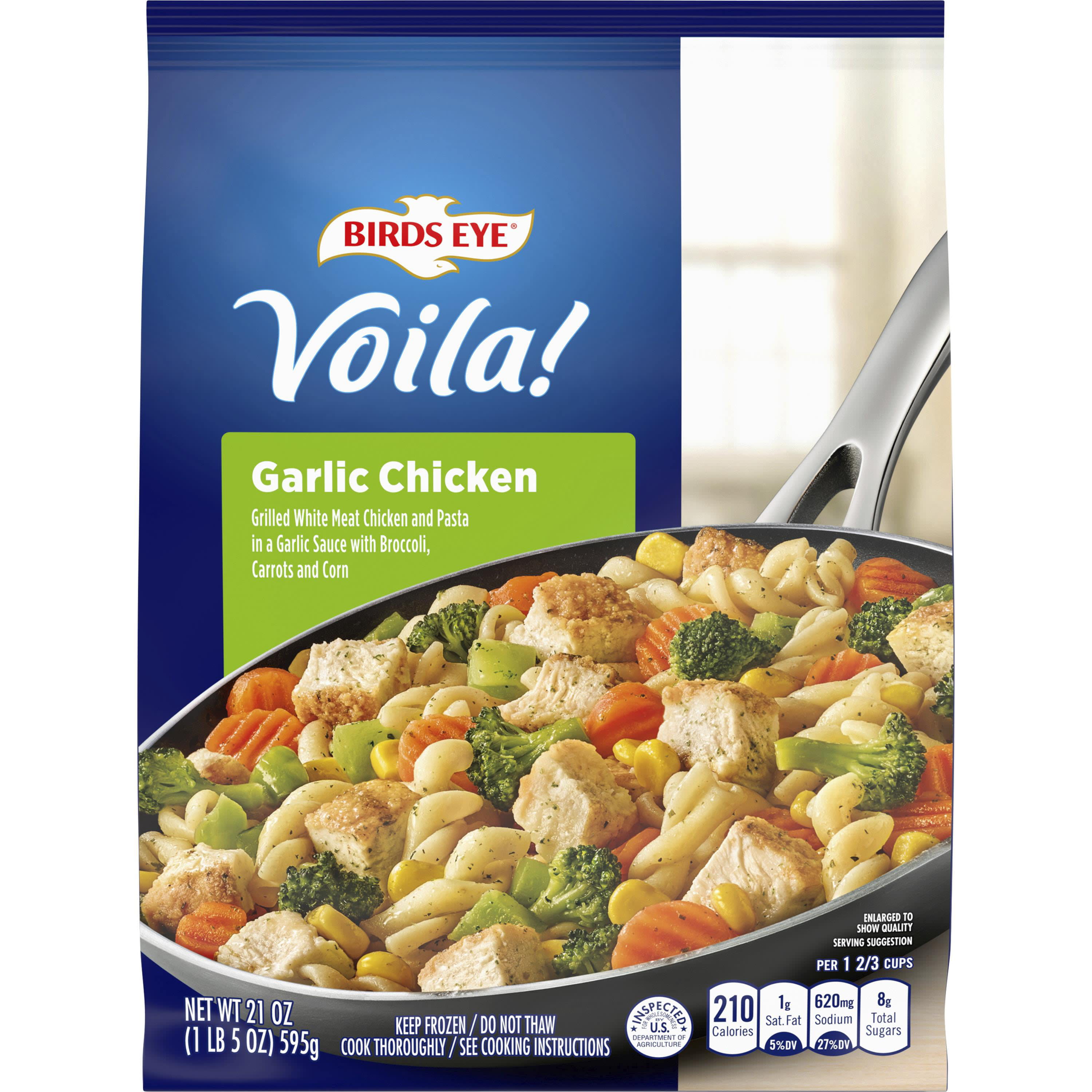 Birds Eye Voila! Garlic Chicken Skillet Frozen Meal, 21 oz (Frozen