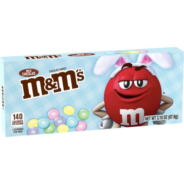 M&M's Milk Chocolate Minis Candy Tube, 1.77 Ounce