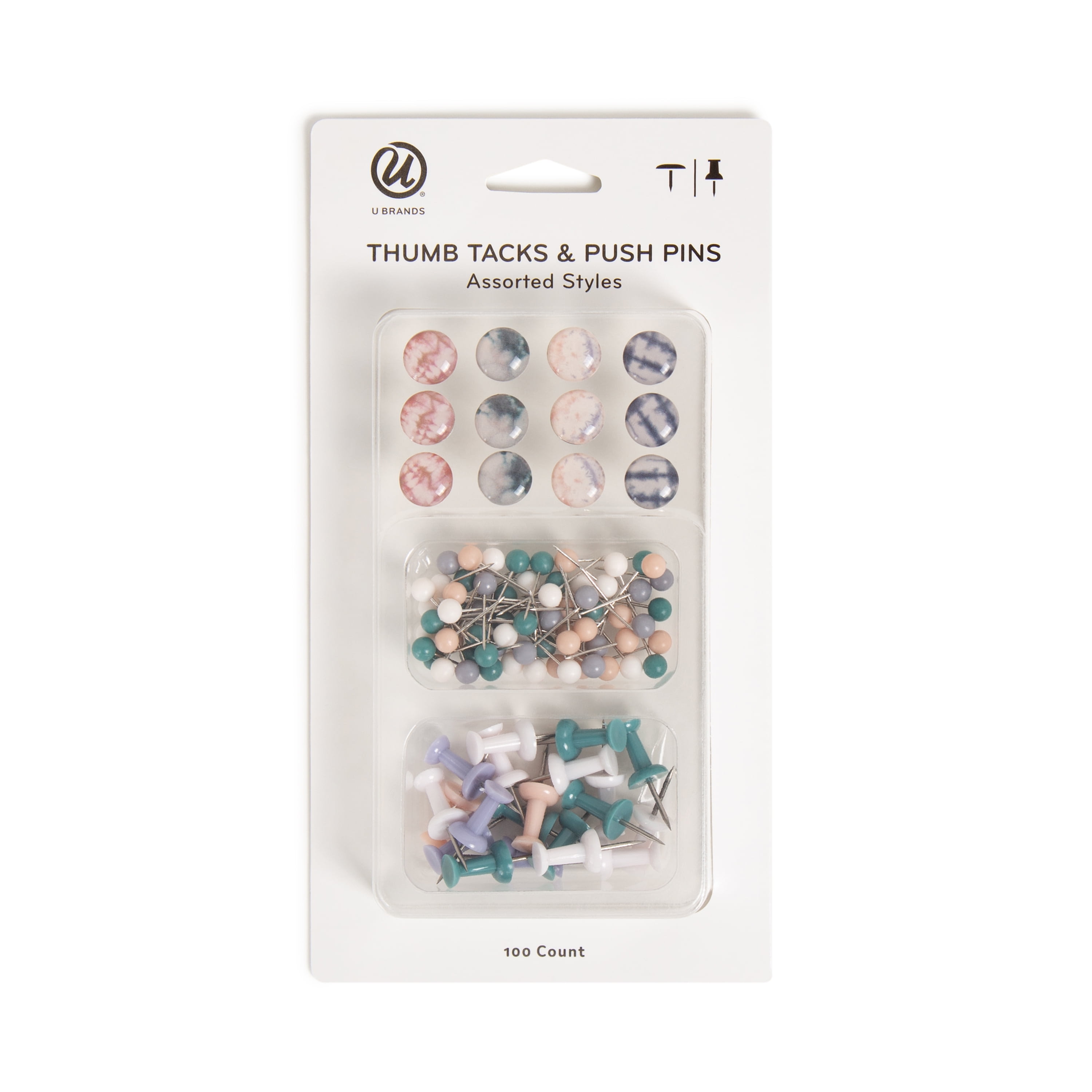 Pen + Gear Silver Steel Precision Crafted ThumbTack Thumbtacks 200 Count,  Pins & Tacks - DroneUp Delivery