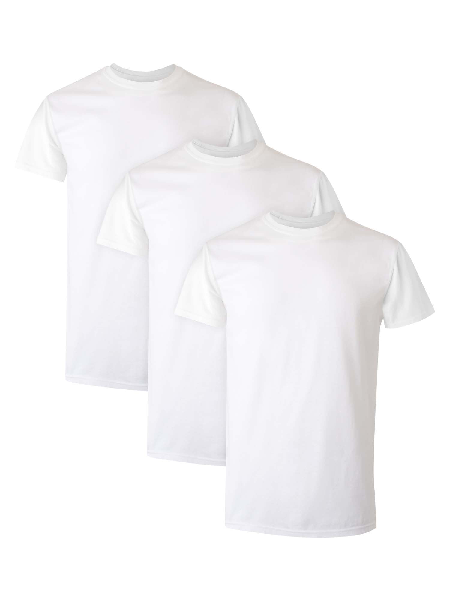 Hanes Men's Value Pack Assorted Pocket T-Shirt Undershirts, 6 Pack 