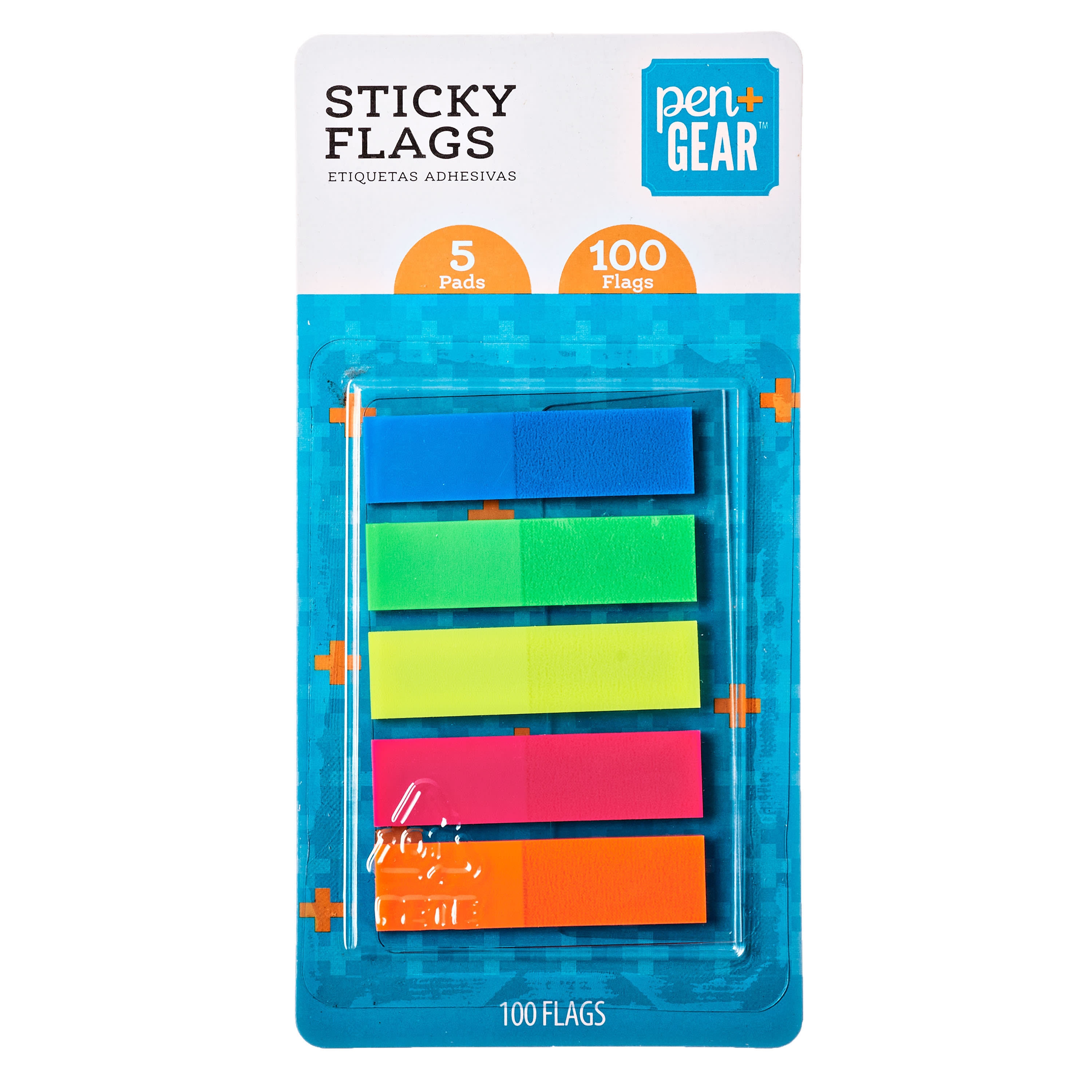 Post-it Page Markers, Assorted Colors , 1/2 x 2, 4 Pads 