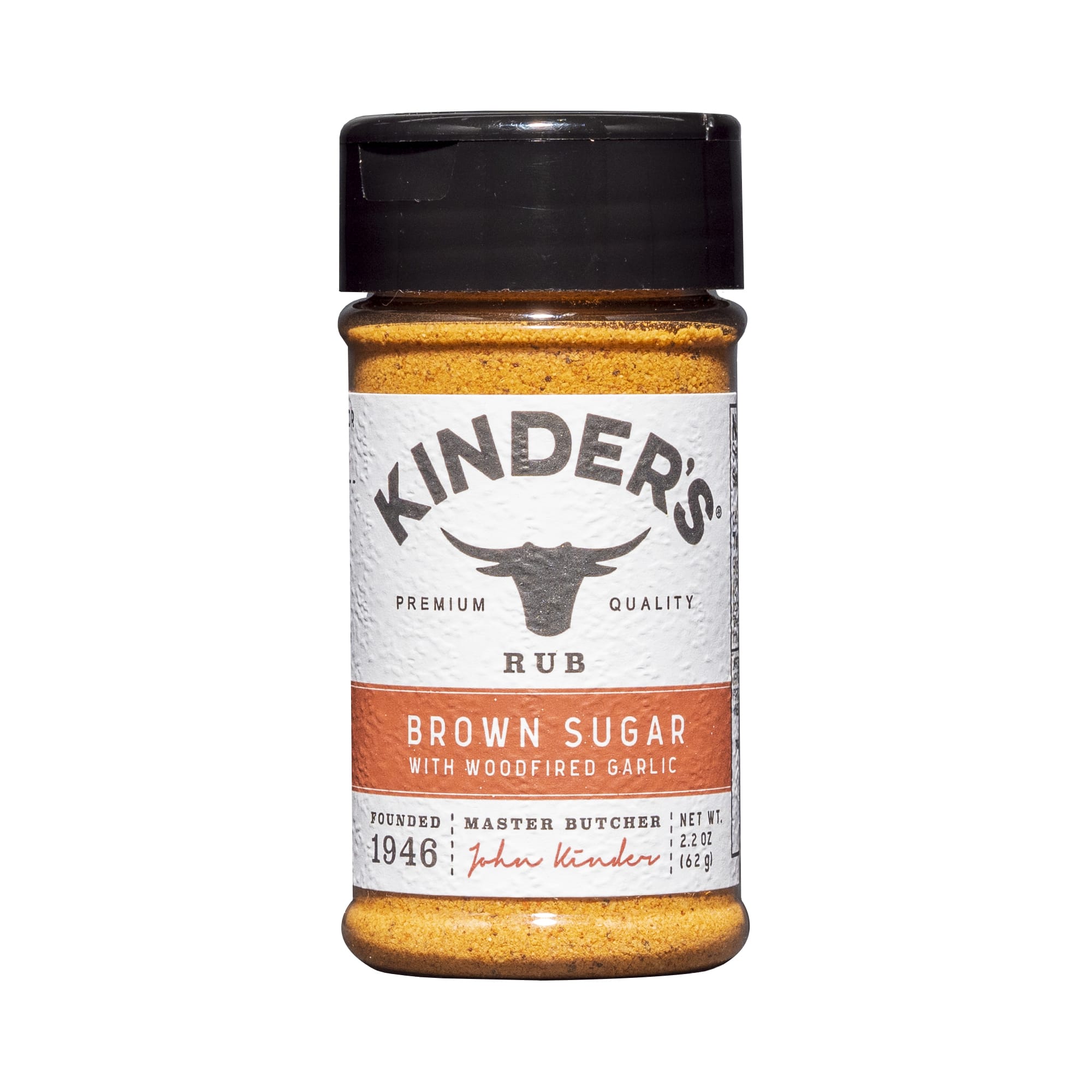 Kinder's Brown Sugar with Woodfired Garlic Rub and Seasoning, 2.2