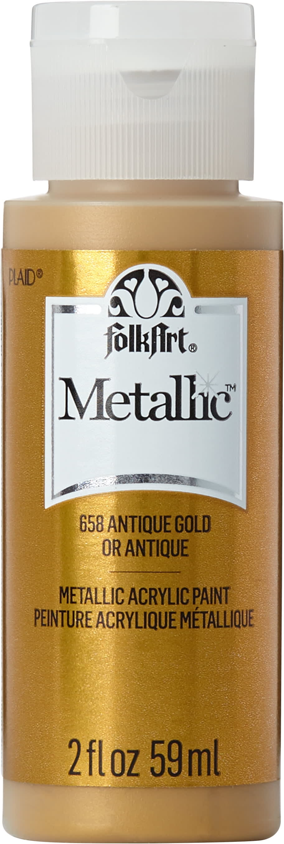 FolkArt® Multi-Surface Metallic Acrylic Paint