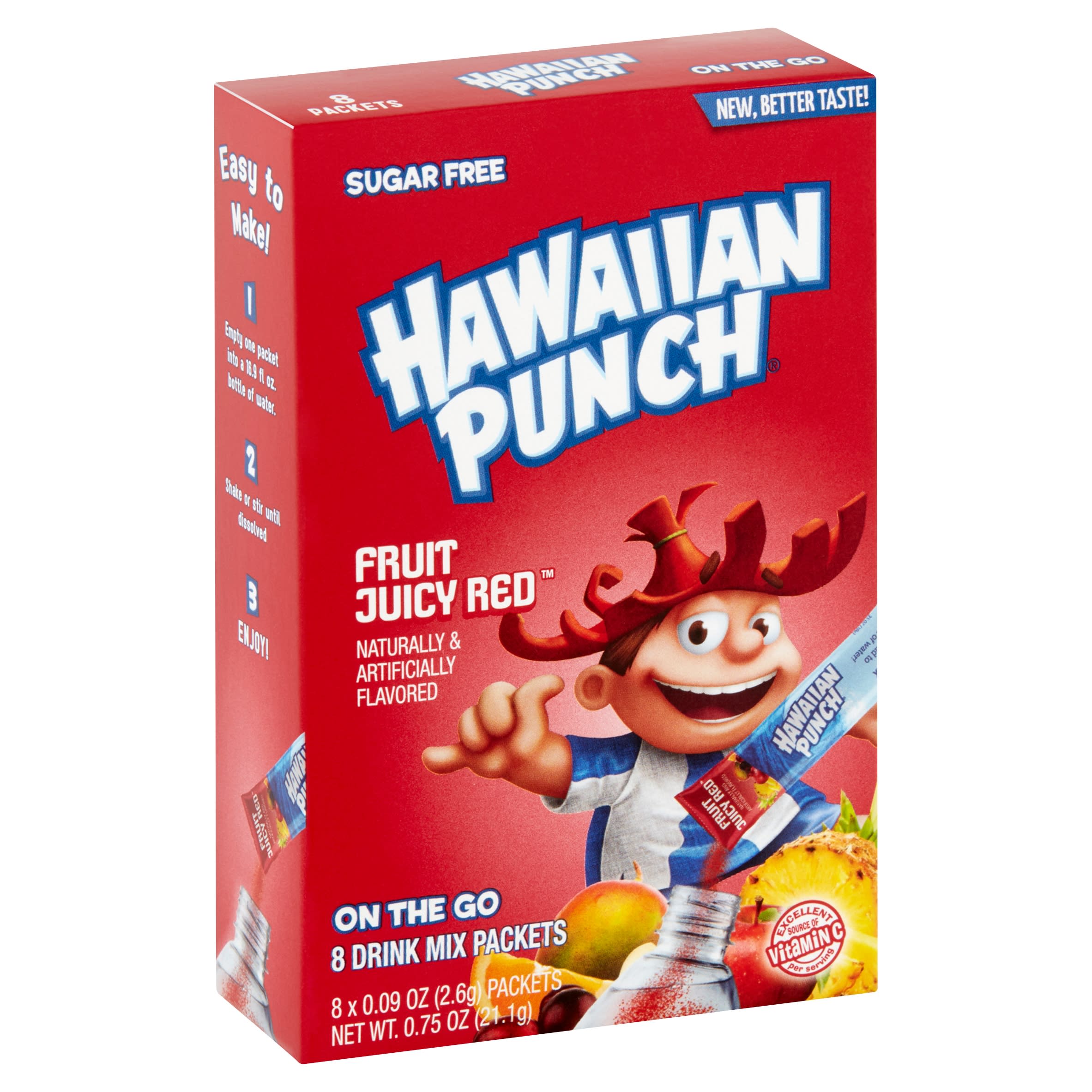 Hawaiian Punch Fruit Juicy Red Juice Drink 10 oz Bottles