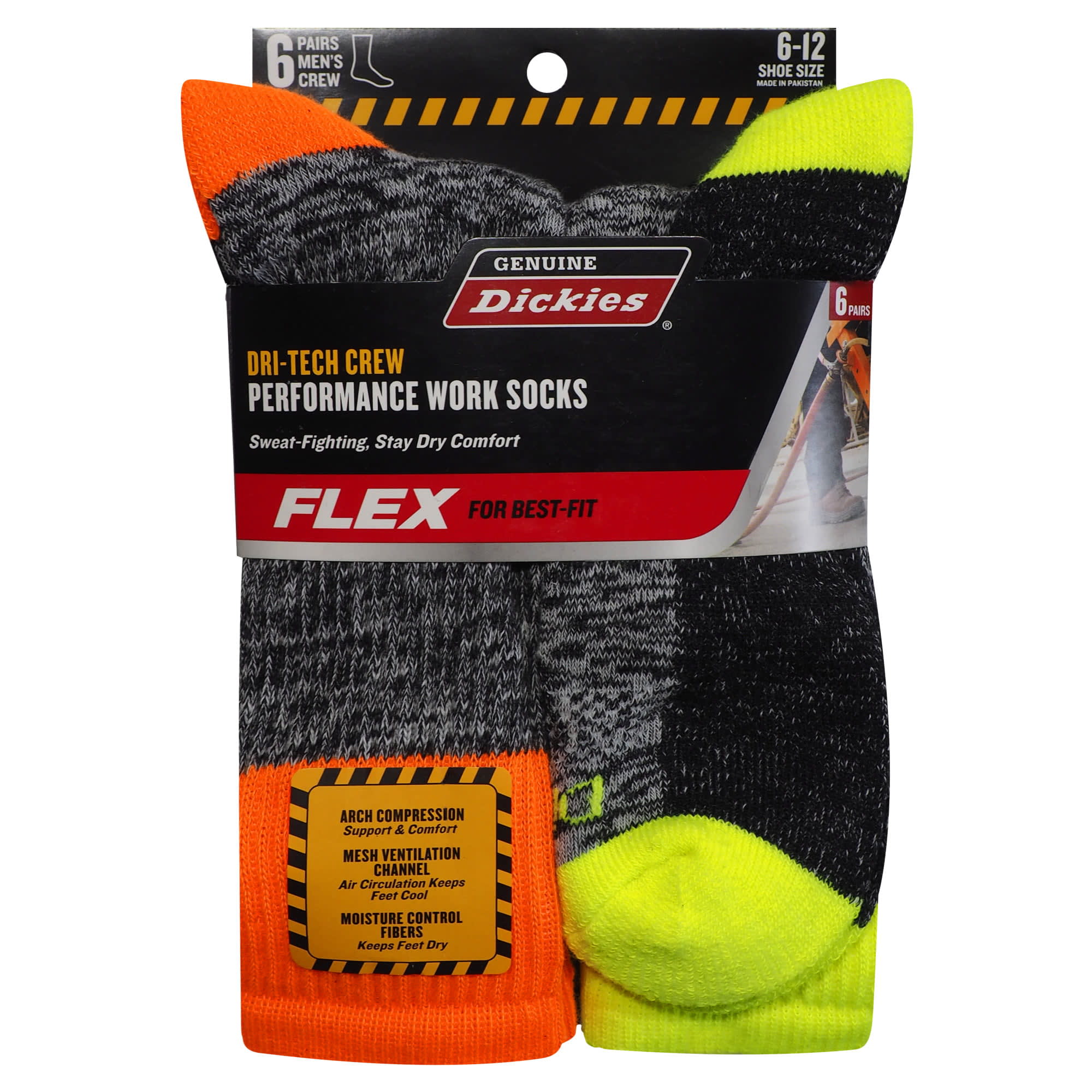Dickies comfort crew performance work socks outlet