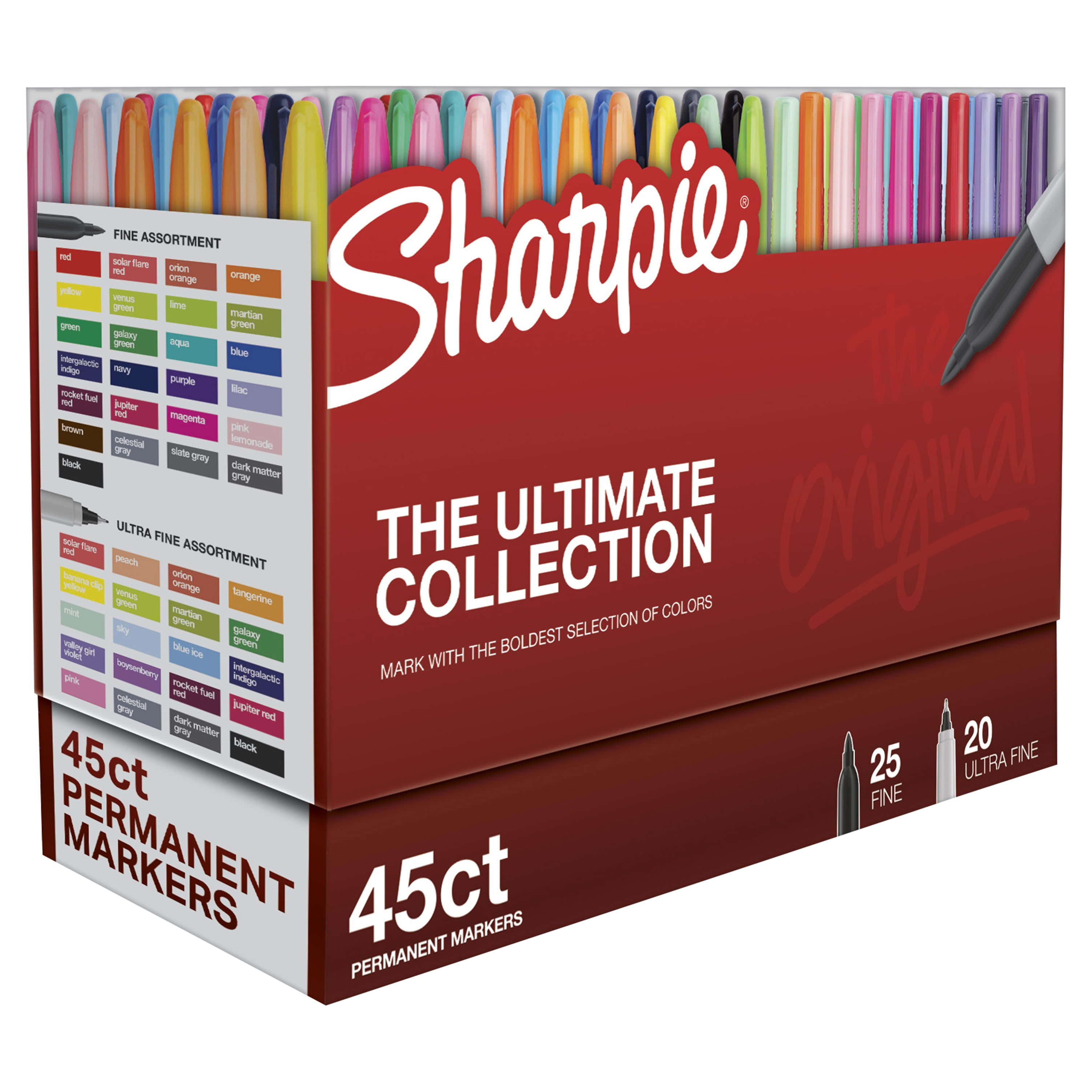 Sharpie Fine Point Permanent Markers - Pack of 20
