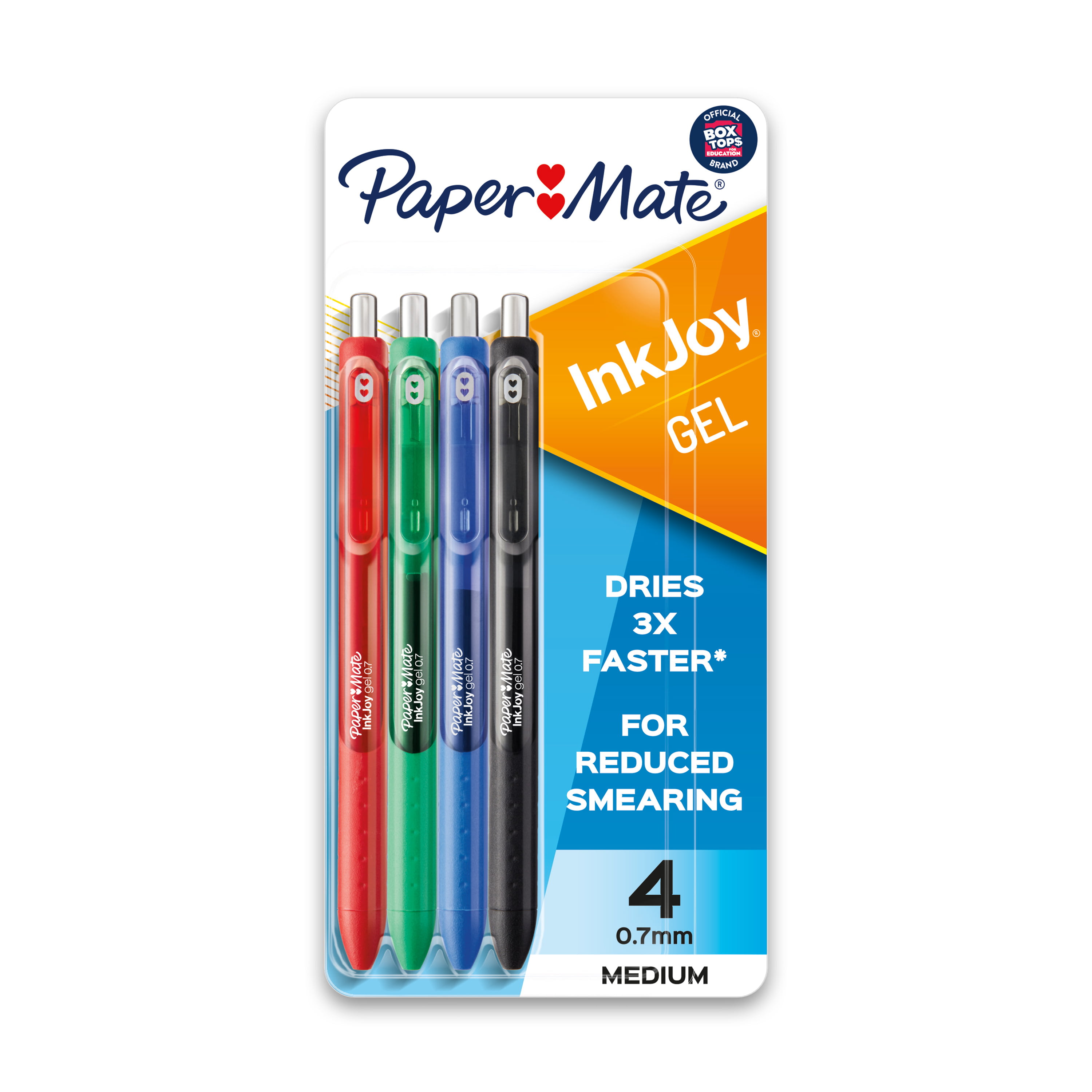 Paper Mate Ballpoint Pens, Write Bros. Black Ink Pen, Medium Point, 20  Count