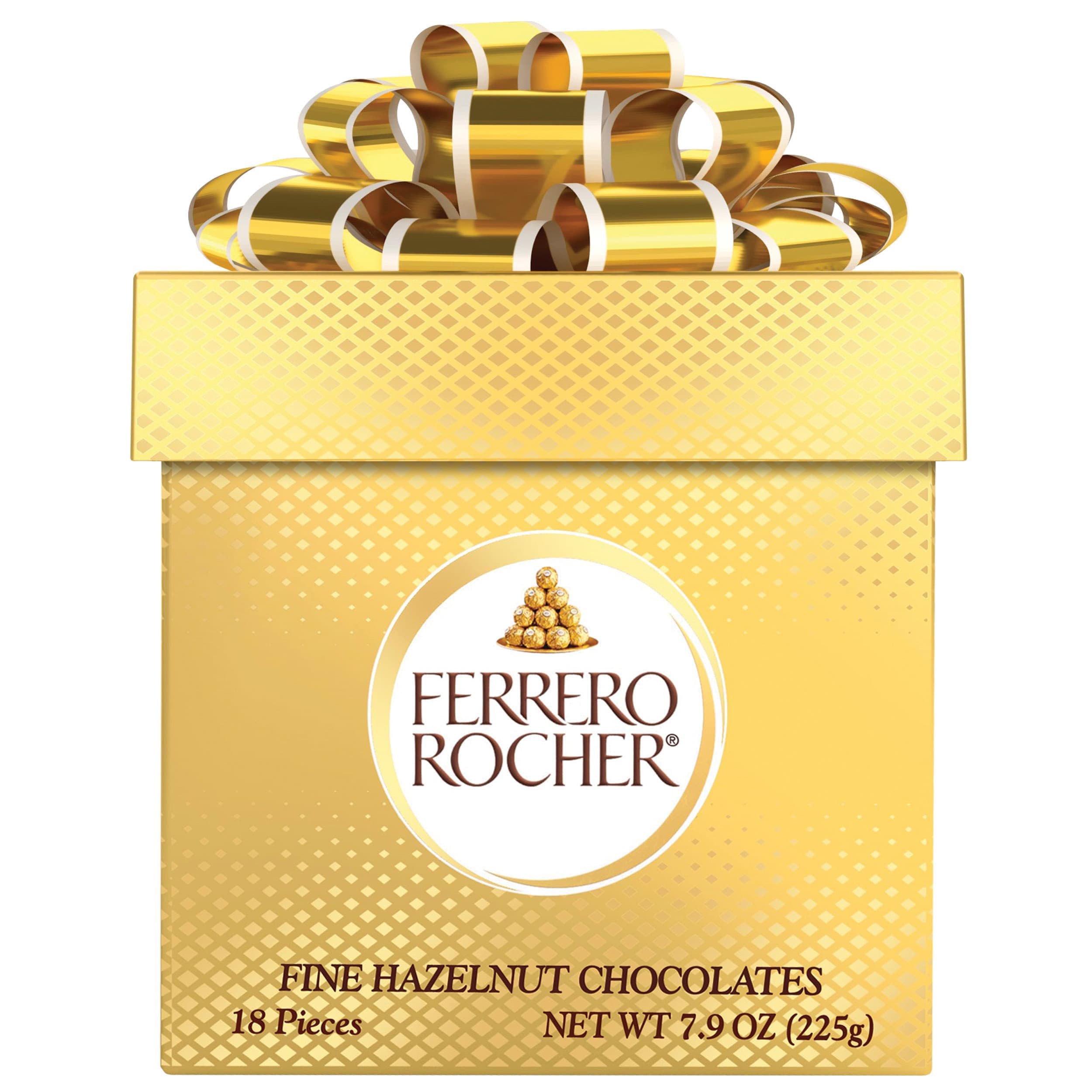 Ferrero Rocher Fine Hazelnut Milk Chocolate, Individually Wrapped Chocolate  Candy Gifts, 3 Count (Pack of 12)