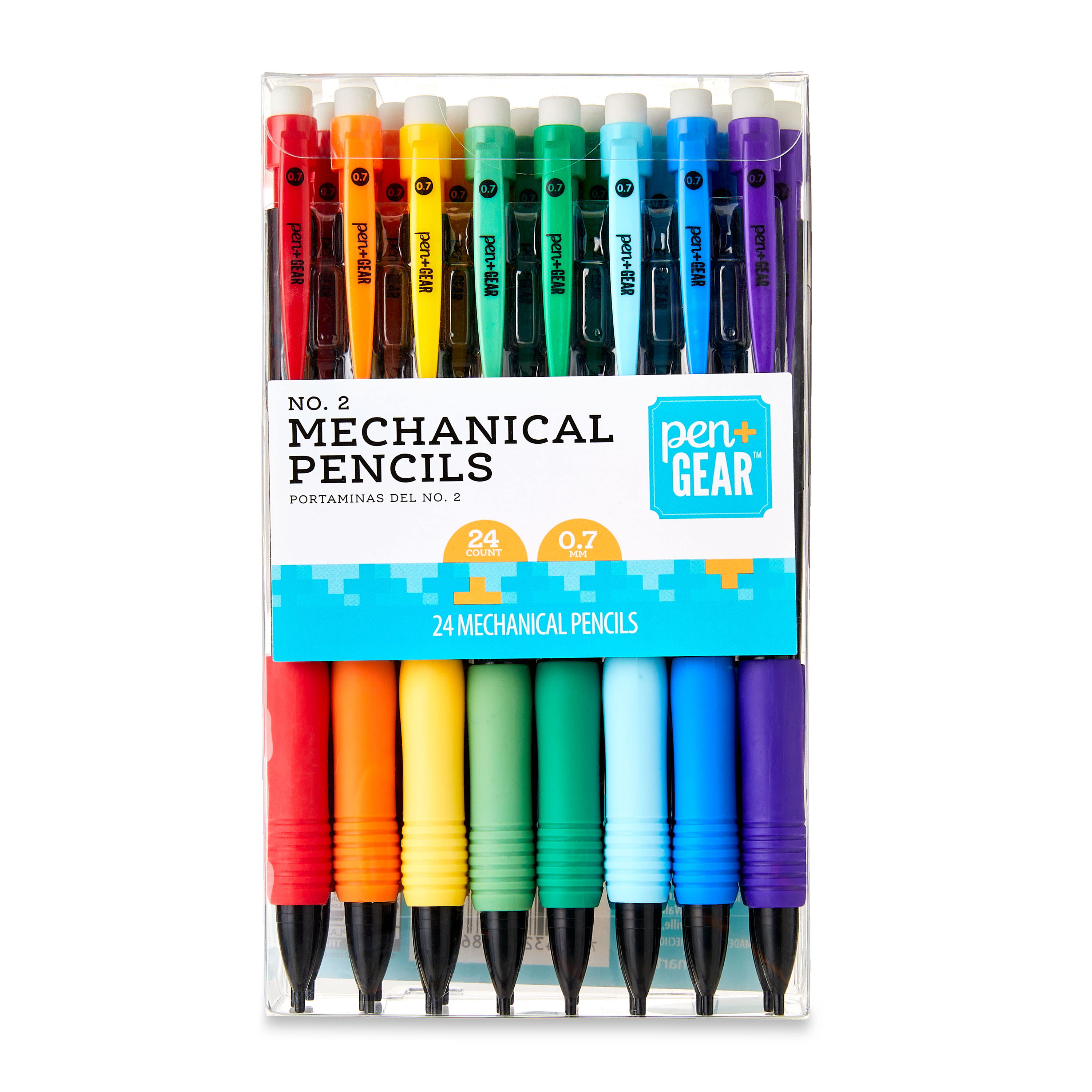 Pen+Gear Retractable Gel Pens, Assorted Colors, 0.7mm, 12 Count 