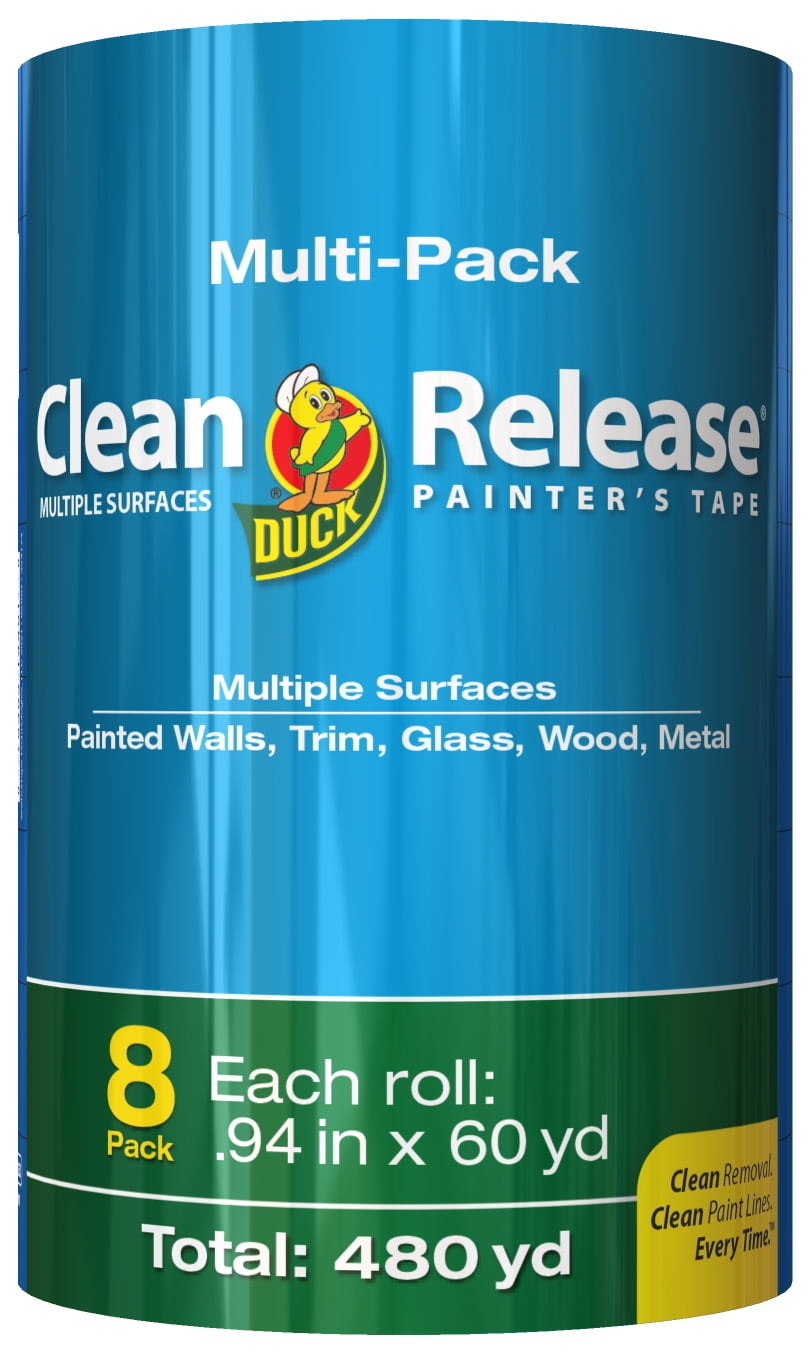 Duck Clean Release Painter's Tape, Multiple Surfaces