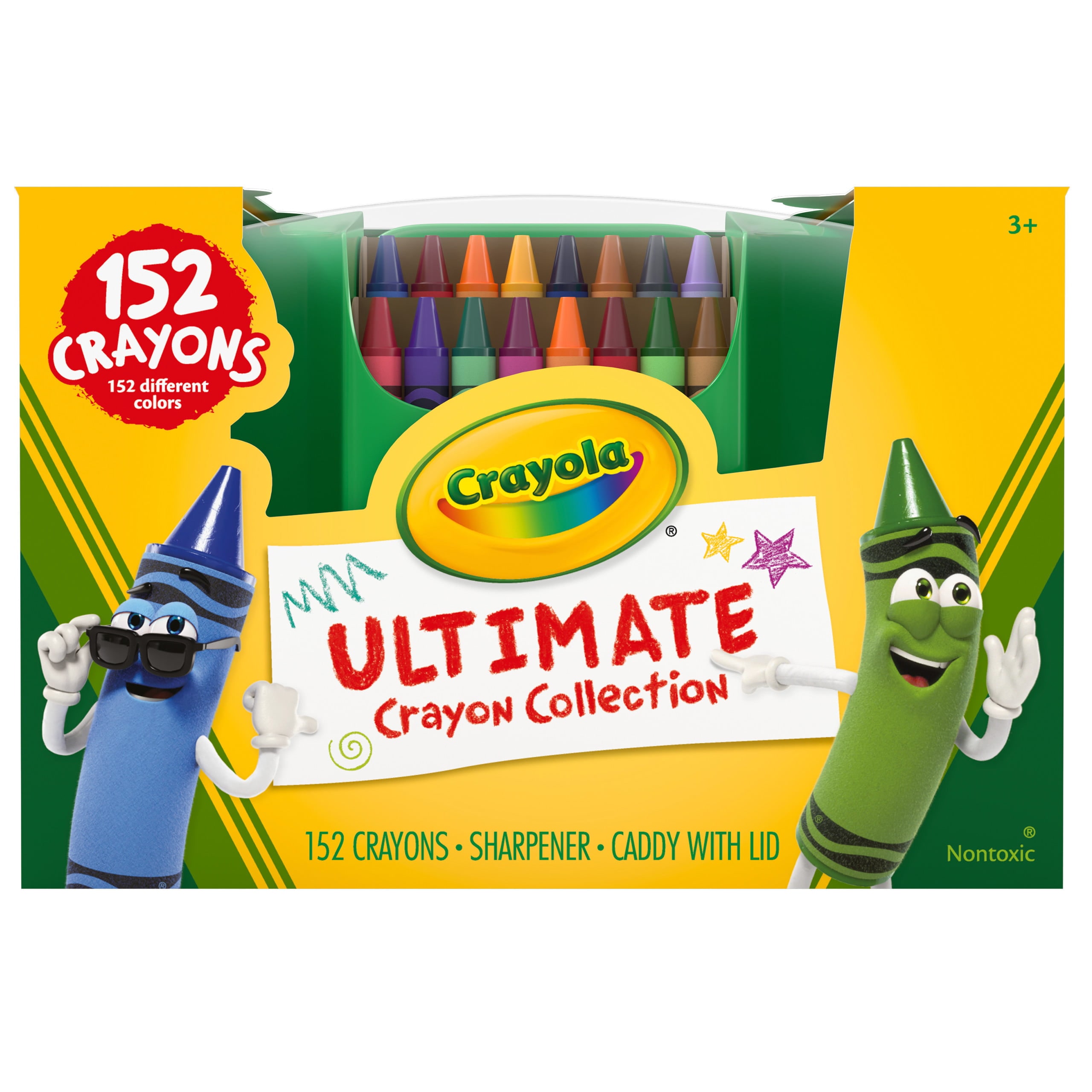 Crayola Ultimate Crayon Collection, Back to School Supplies, 152 Crayons -  DroneUp Delivery