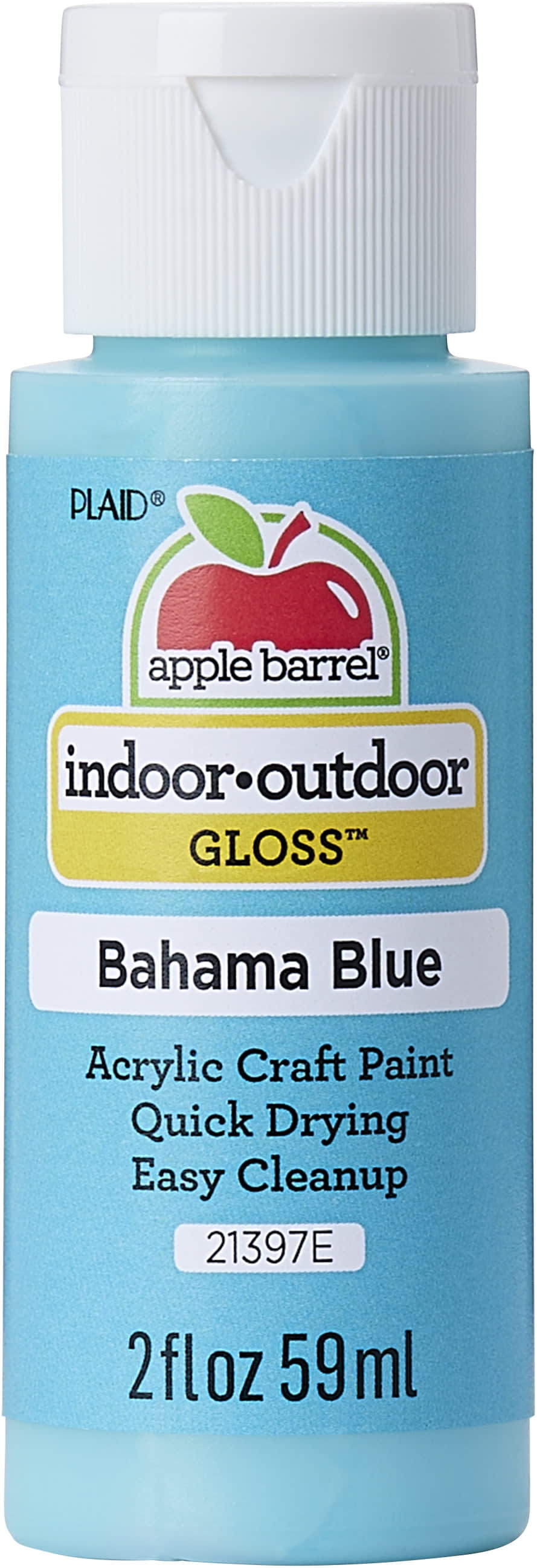 Apple Barrel Blue Cotton Paint, 2 oz, 2 fl oz